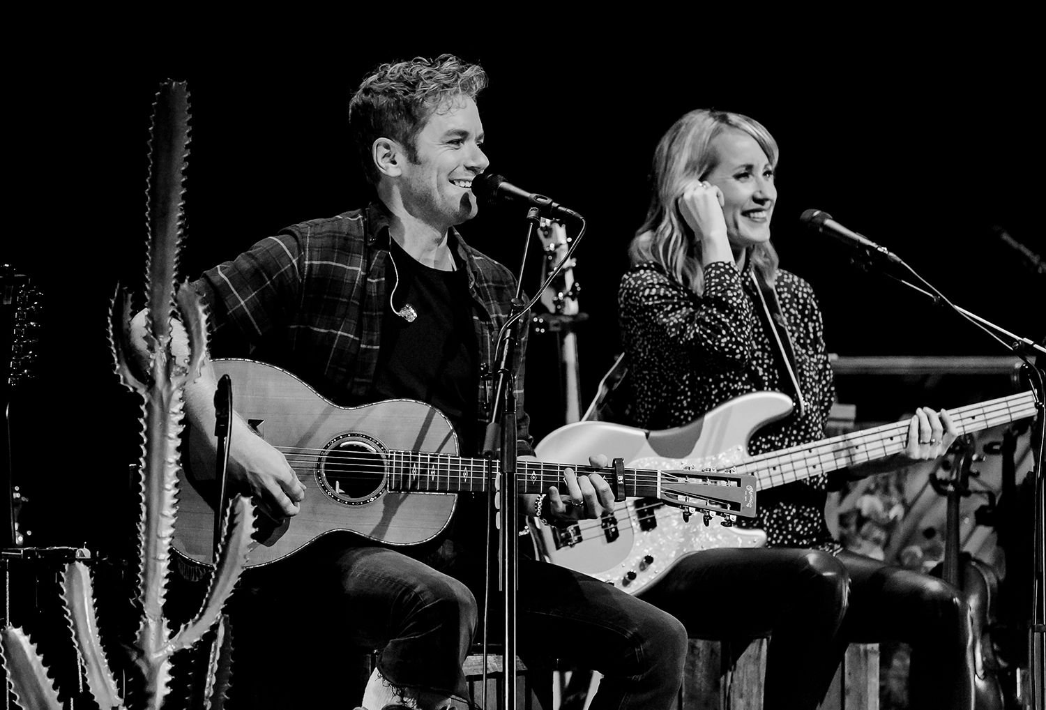 Peter, Bruno, Matilda och Petra Unplugged 2019. Fotograf Rebecca Nordin.