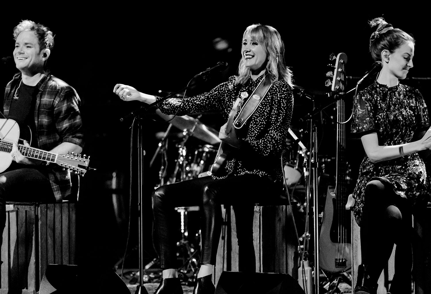 Peter, Bruno, Matilda och Petra Unplugged 2019. Fotograf Rebecca Nordin.