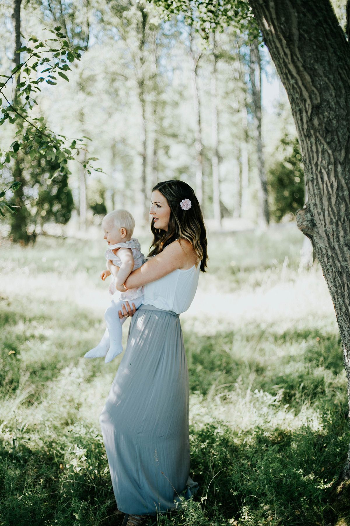 Barn- och familjefotografering på Hammarö utanför Karlstad. Fotograf i Karlstad Rebecca Nordin.