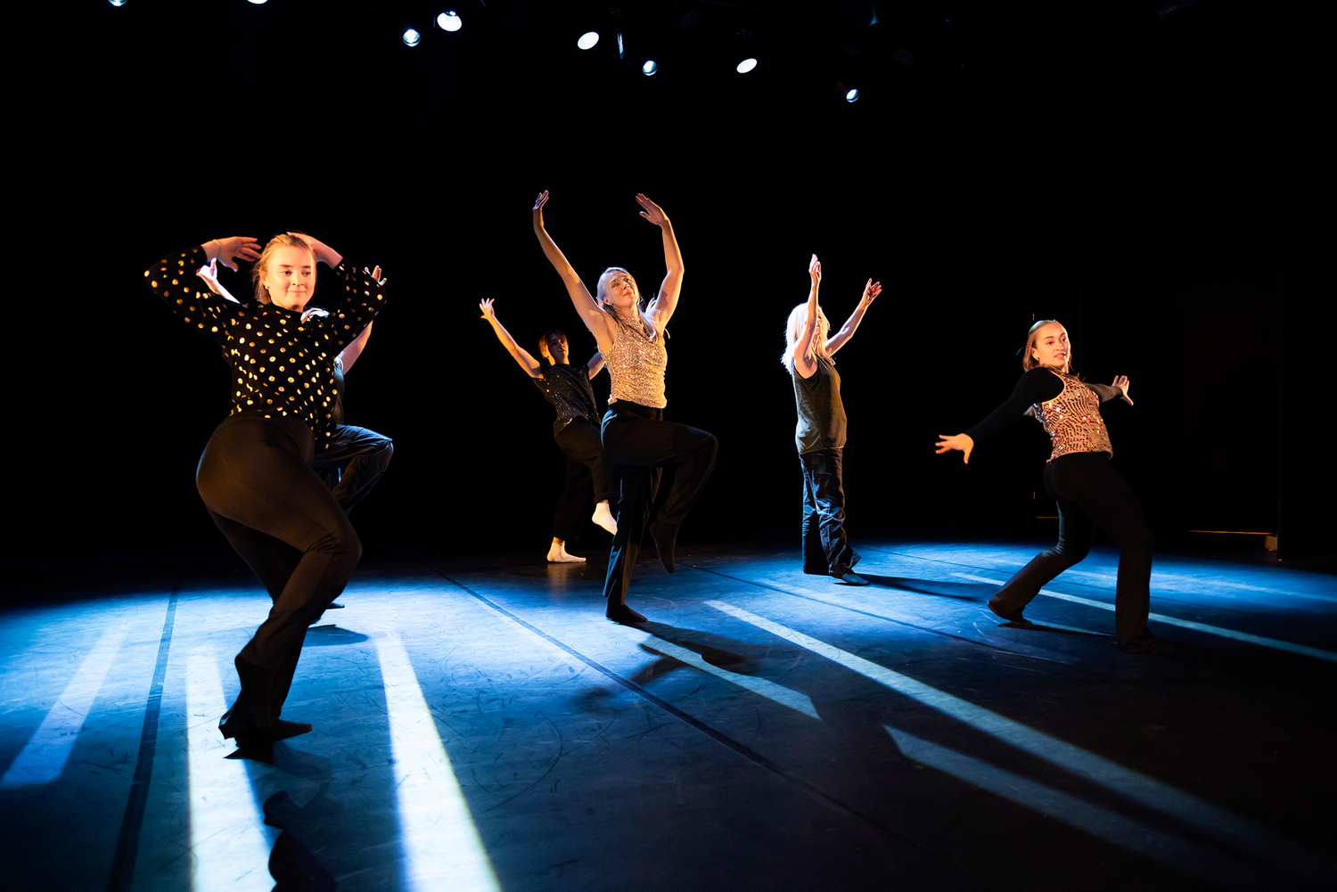Dansföreställning med Dansstudion på Arenan i Karlstad. Vuxendans.