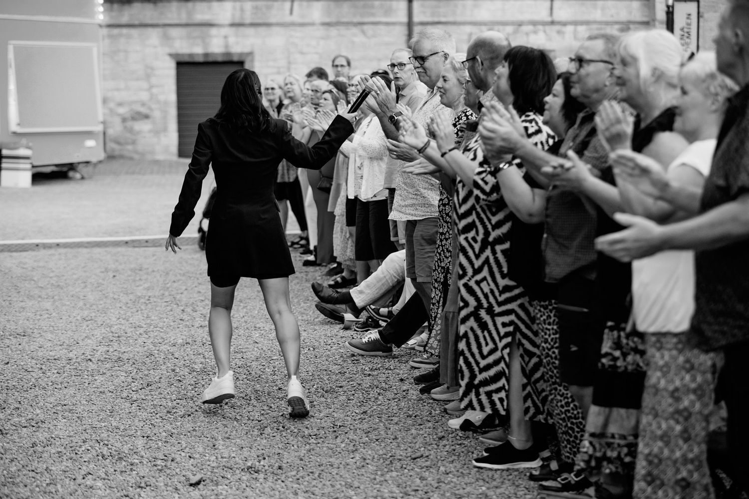 Musikalkväll med Peter Johansson och Emmi Christensson i Vadstena slott. sångkollektivet. Fotograf Rebecca Nordin.