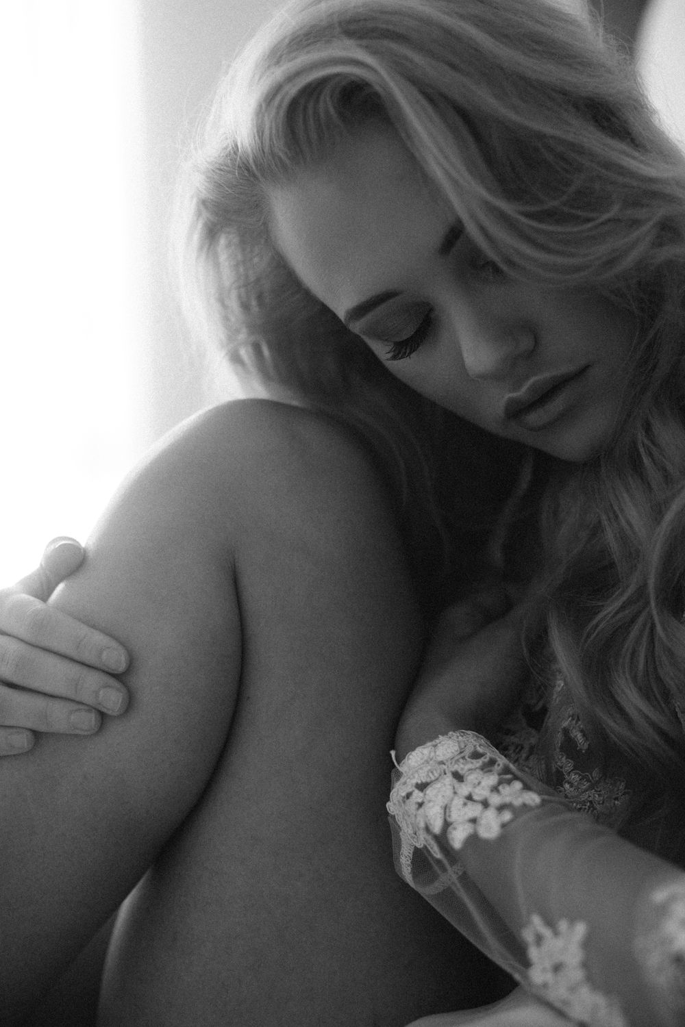Sensual connected Boudoir Portraits