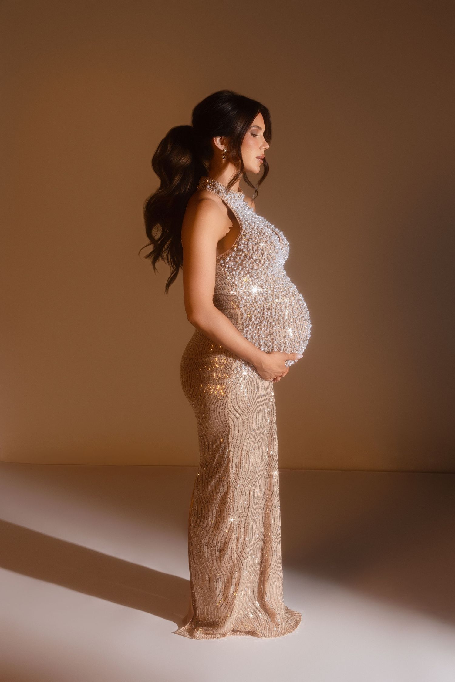 A photo of a pregnant woman