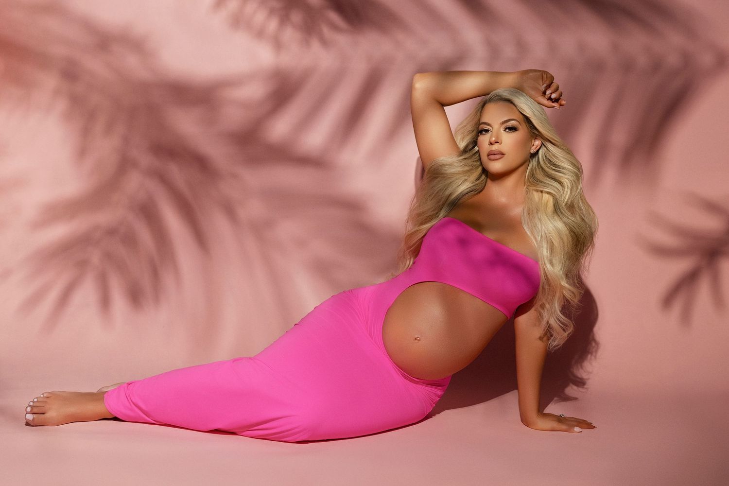 A photo of a pregnant woman