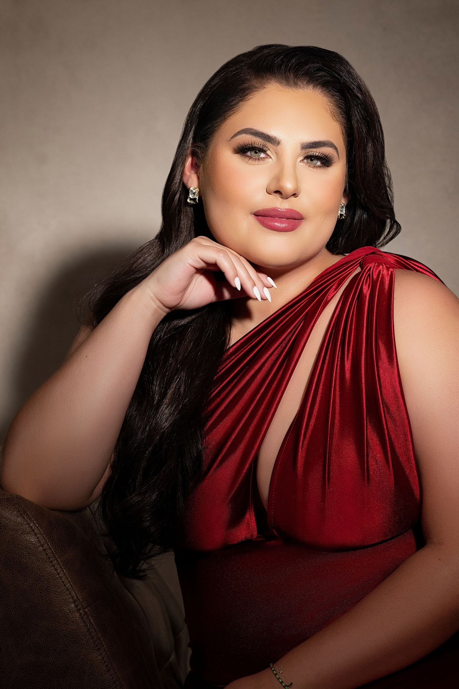 A beauty portrait of a woman