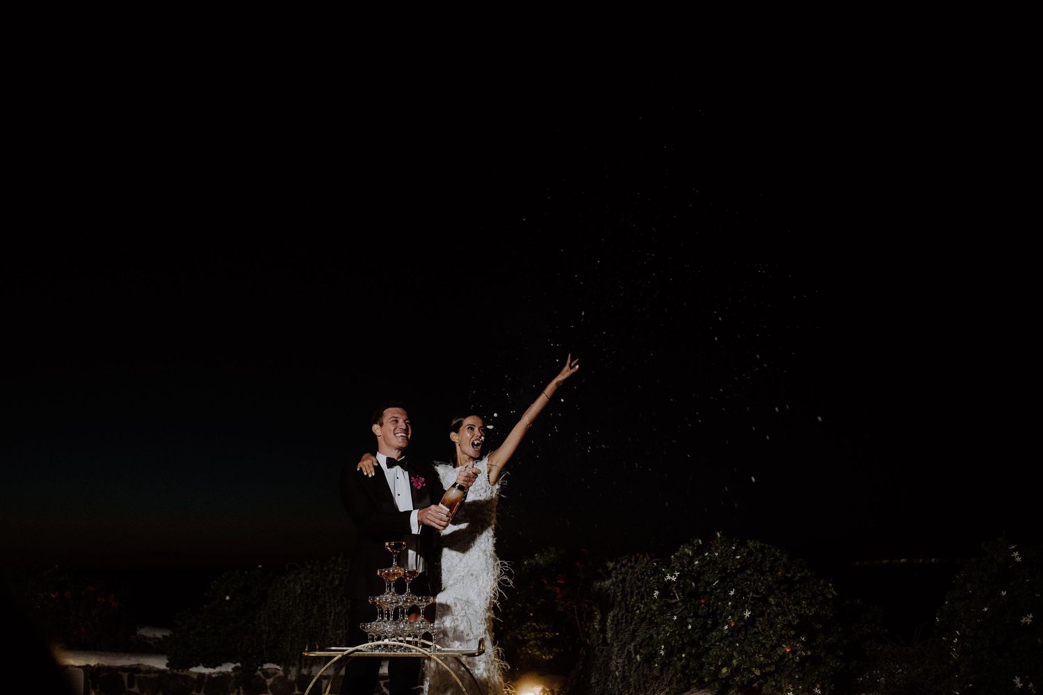 luxury santorini wedding photography caldera view bride groom sunset santorini photographer