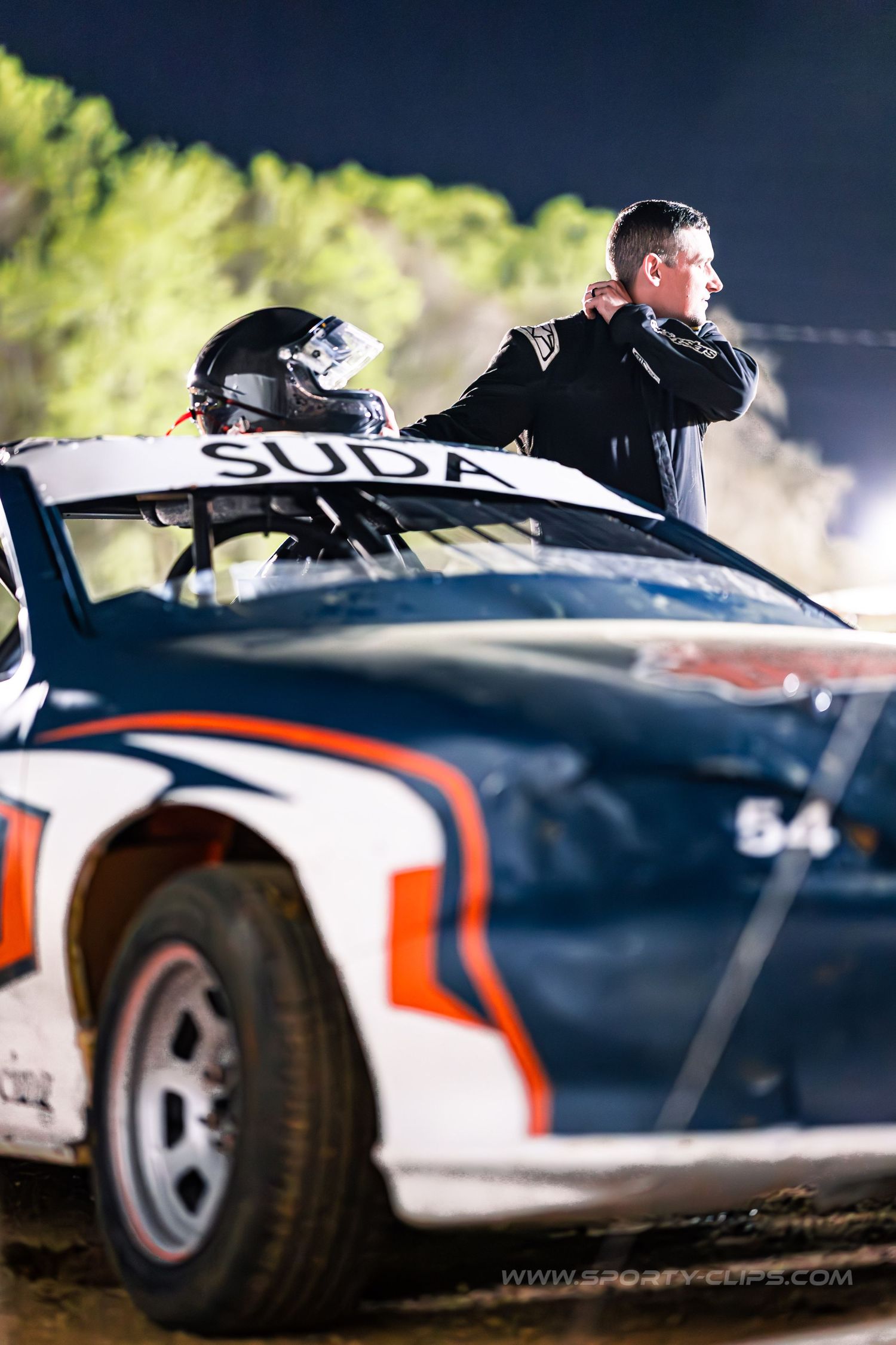 Cinematic short-track stock car racing action photography. Track-tested high-speed imaging engineering by Sporty-Clips Media NoVA.