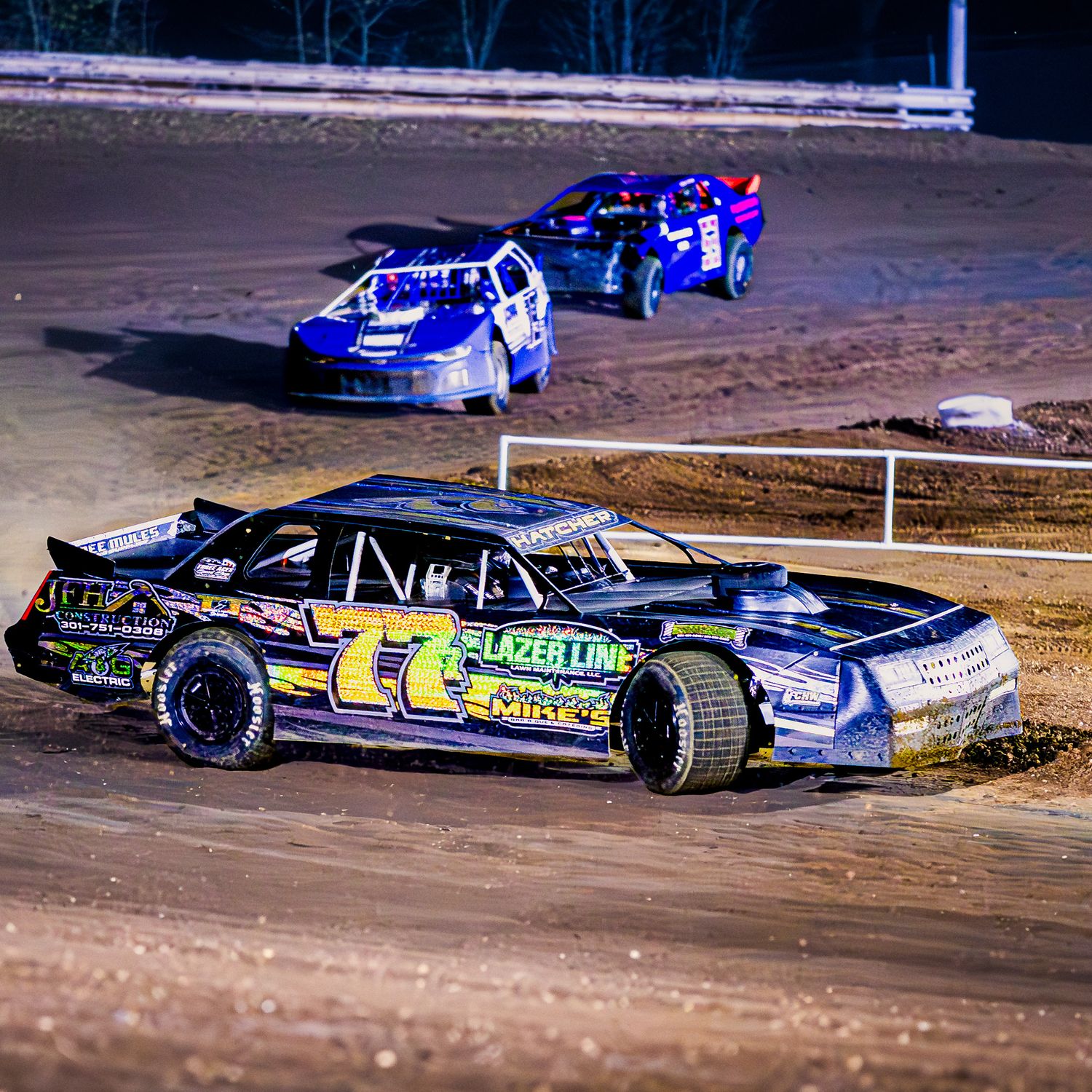 Elite image of a race car taken using flagship Canon camera and lenses.