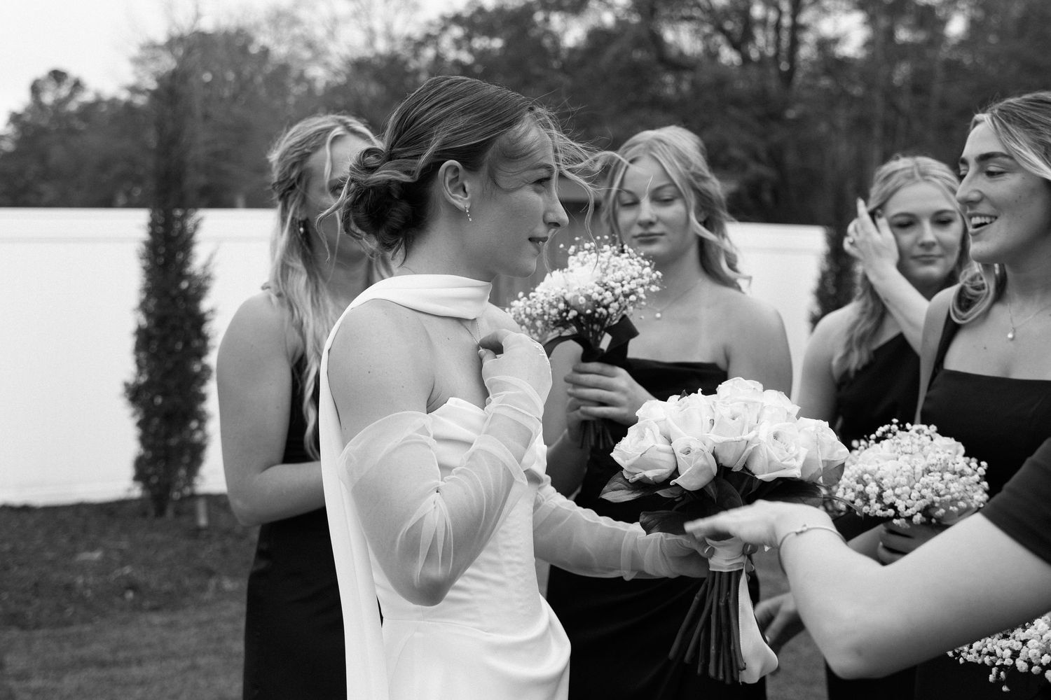A Marion, SC wedding photographed in a documentary editorial style, blending candid storytelling with elevated portraiture. Wildberry Farm.