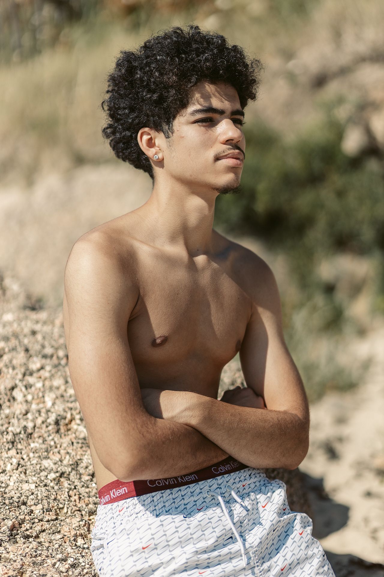 Portrait plage Trégastel - BAC. photographie