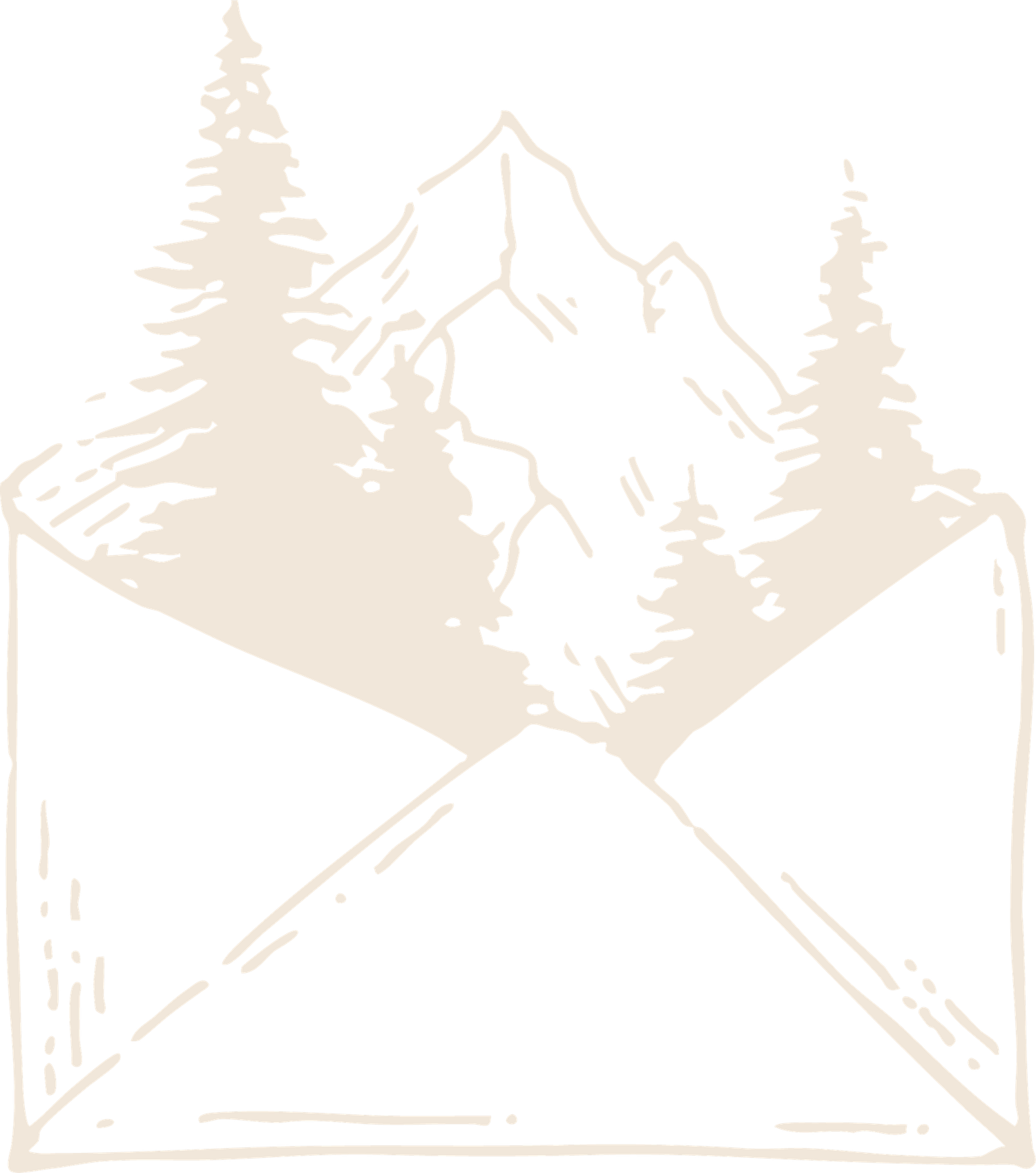 Mountain, nature, landscape graphic.