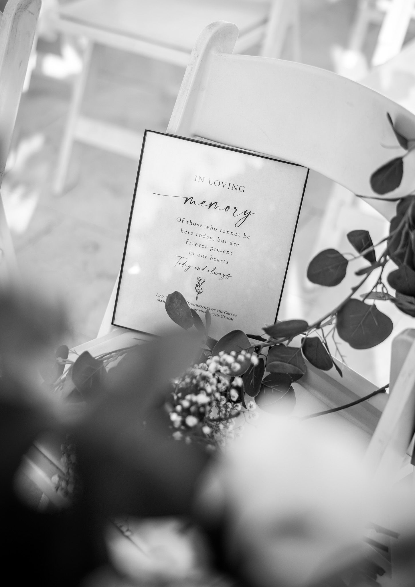 Arizona wedding invitations styled with rings and flowers
