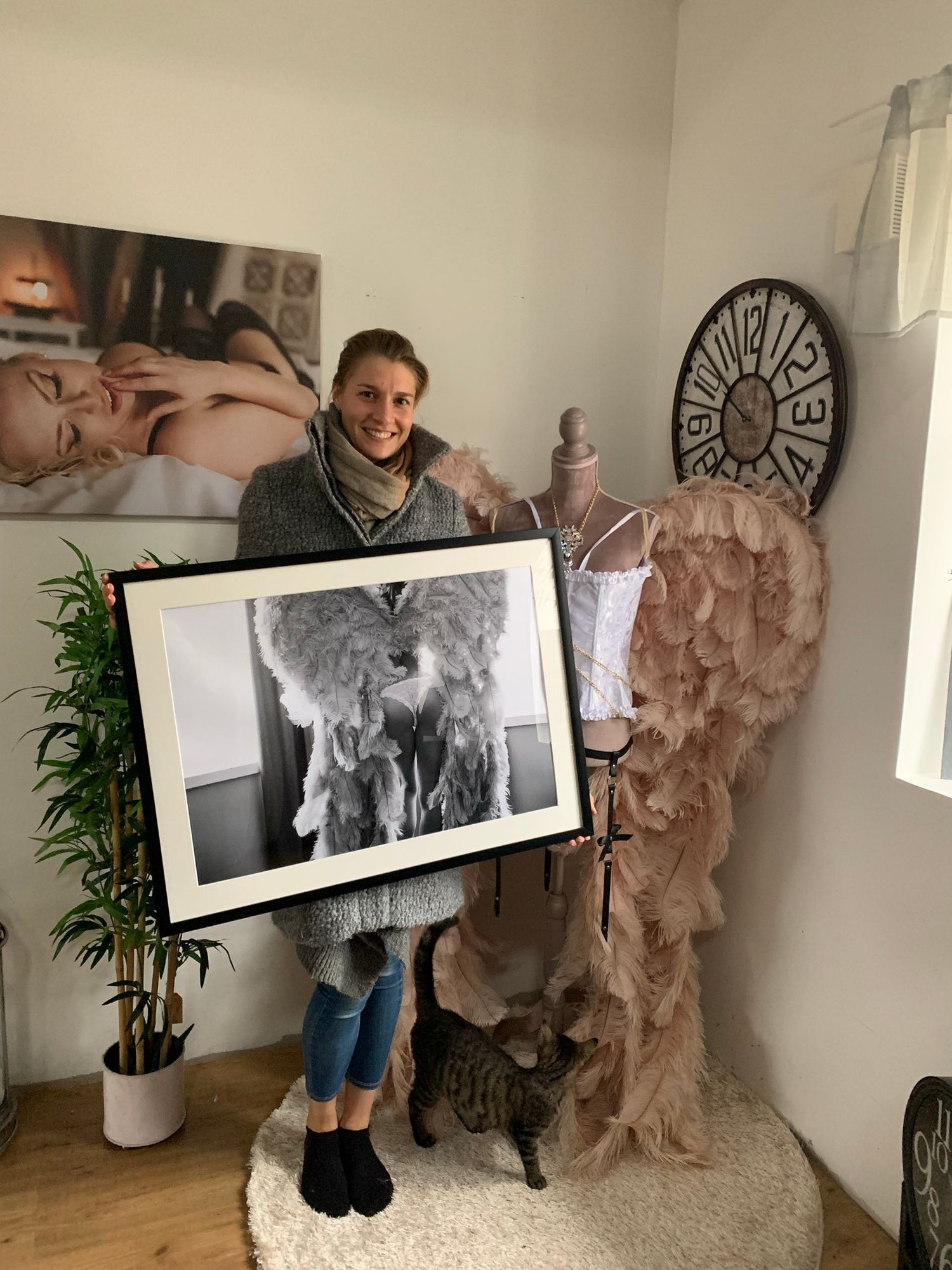 Boudoirfotografering som personlig gåva till partner.