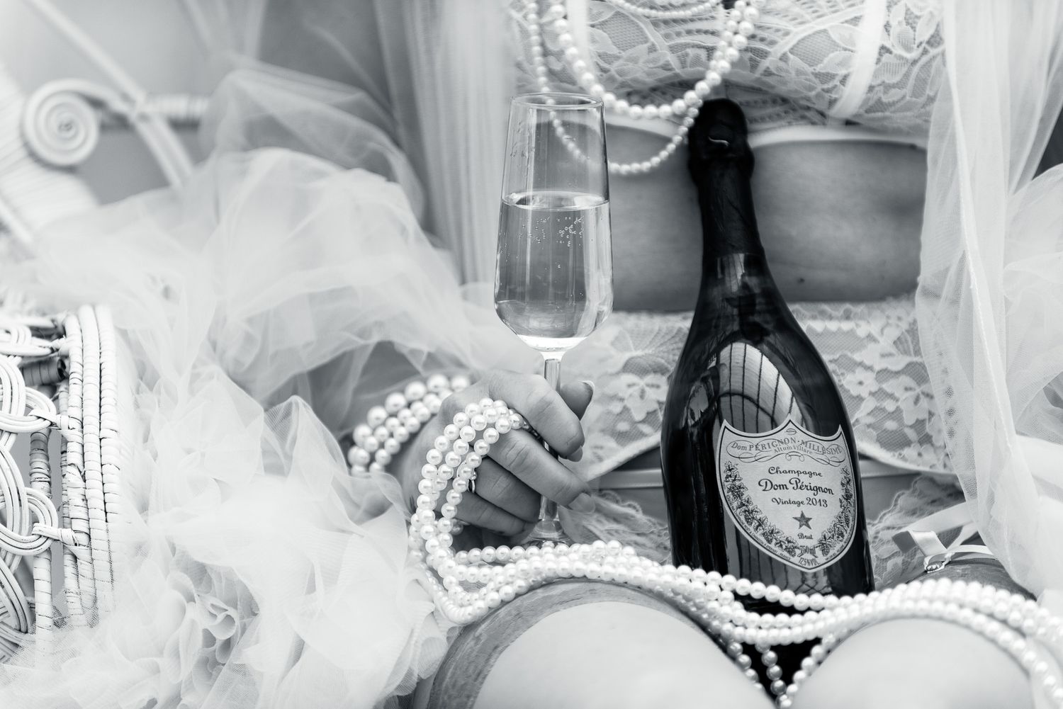 fokus på detaljer vid boudoir morgongåva fotografering