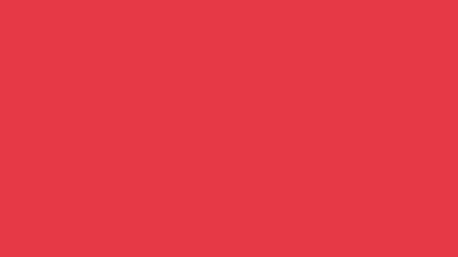 Solid red rectangular background texture with vibrant uniform color.