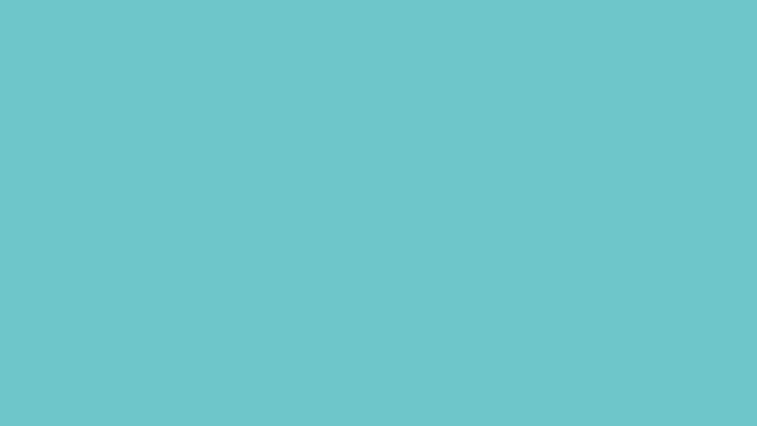 Solid turquoise blue background texture in a rectangular format.