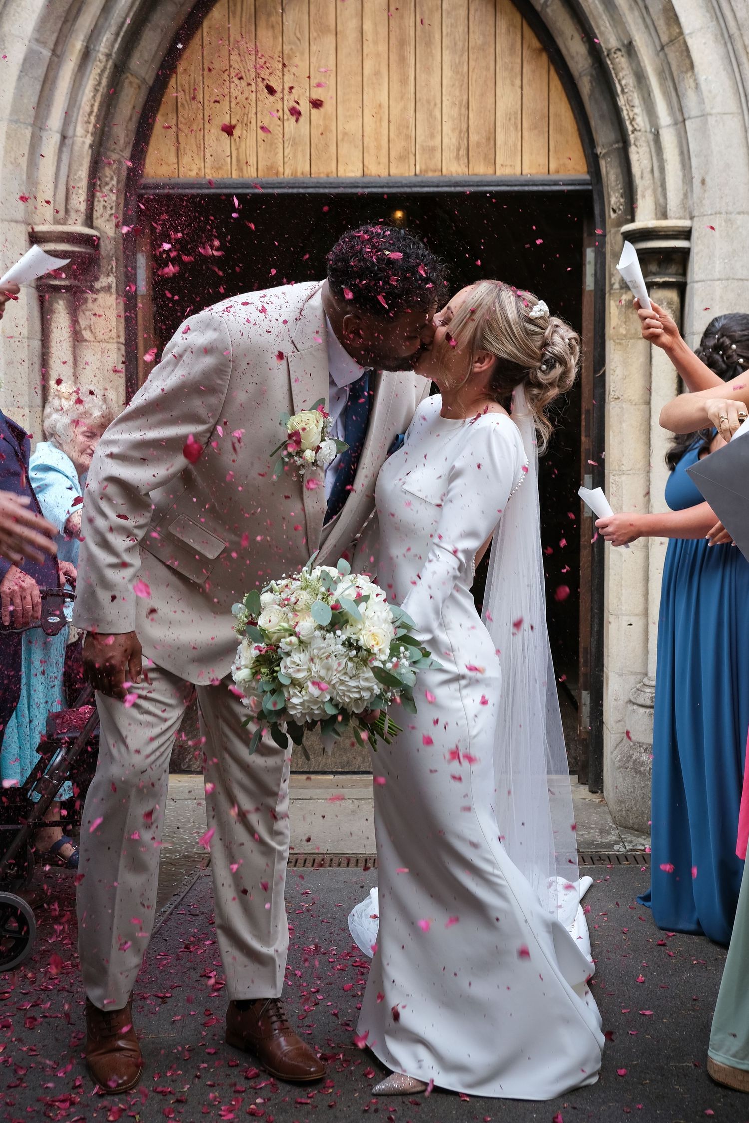 Wedding Photography at St James Church, Bulkington