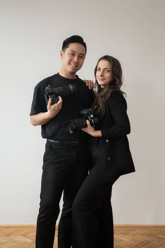 This is us. Laura & Dhan, Fotografen/ Videografen aus Wien für Events, Branding, Videos & Portrait