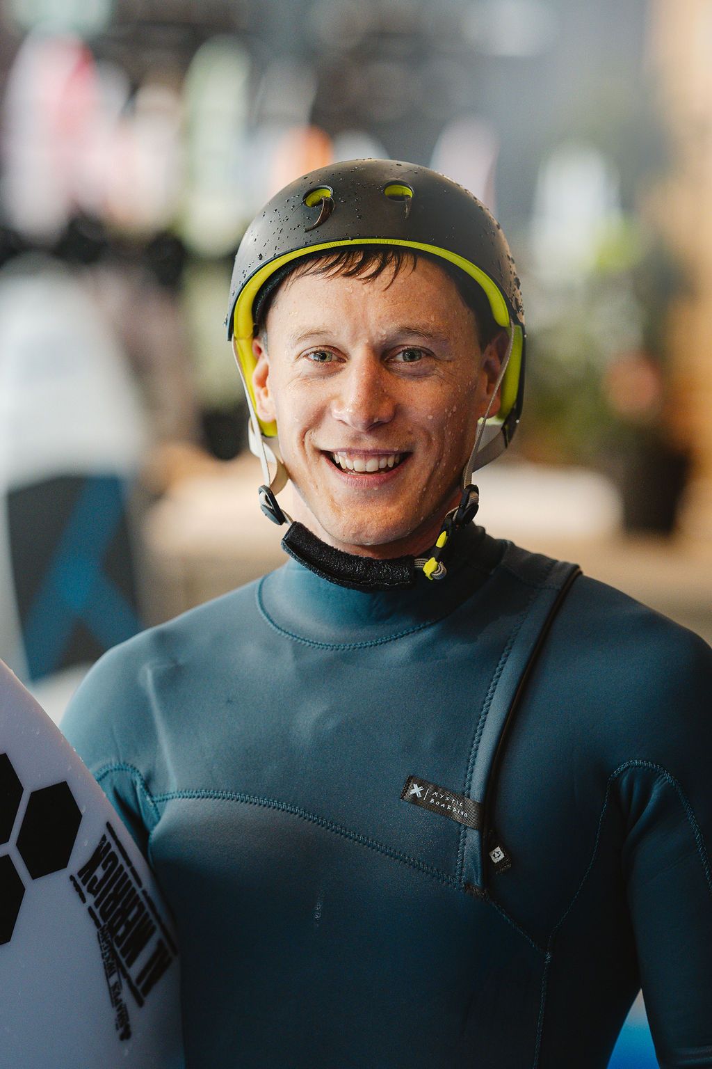 Portrait des Surfer Attila