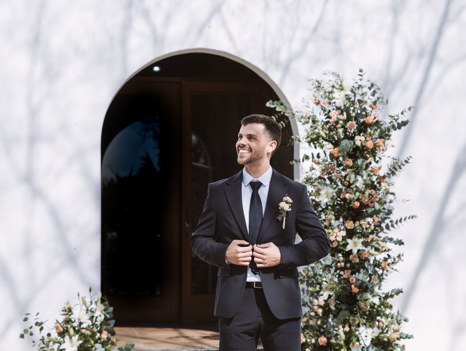 SALIDA DEL NOVIO. CEREMONIA IBIZA
