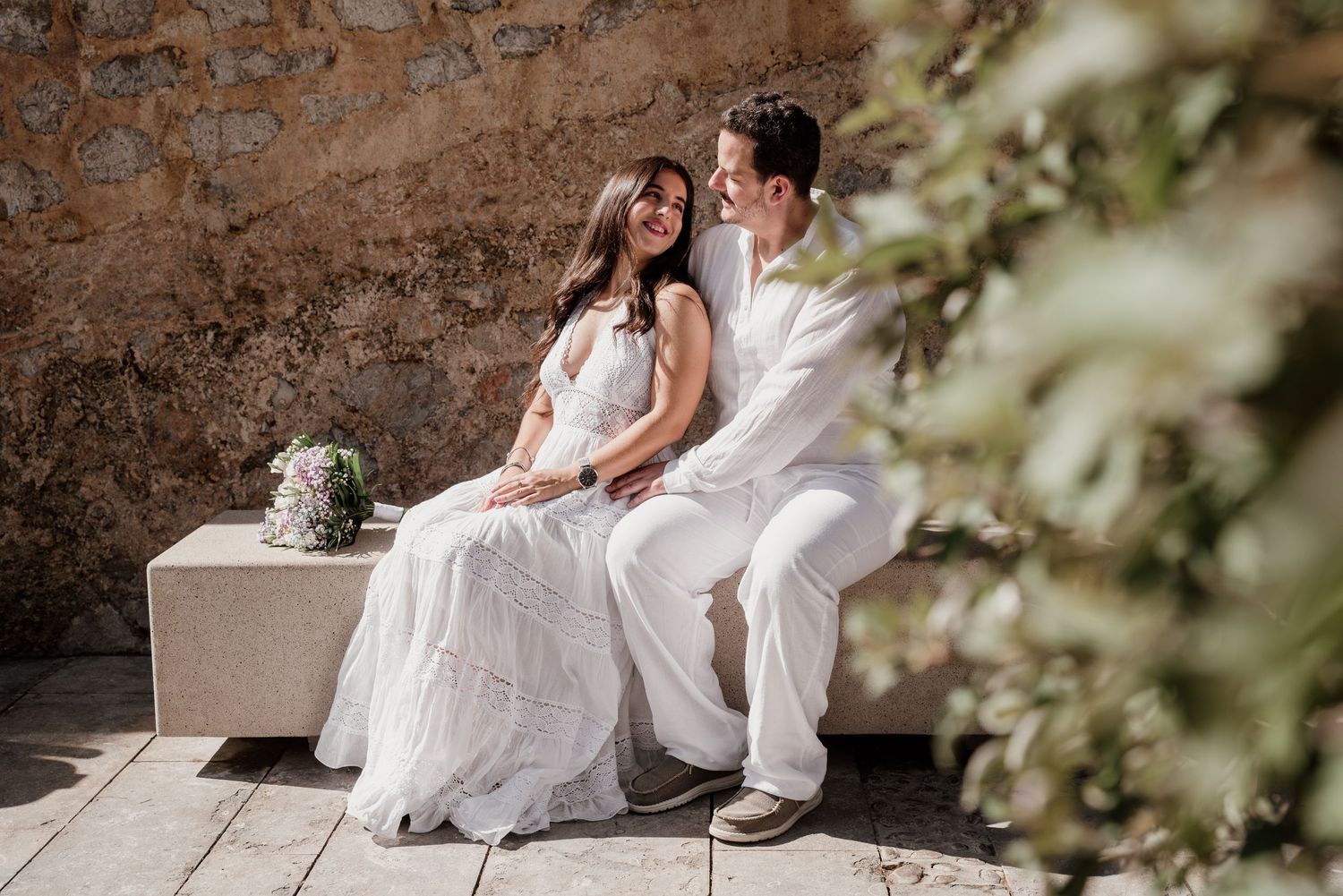 CEREMONIA EN DALT VIDA WEDDING PHOTOGRAPHY
