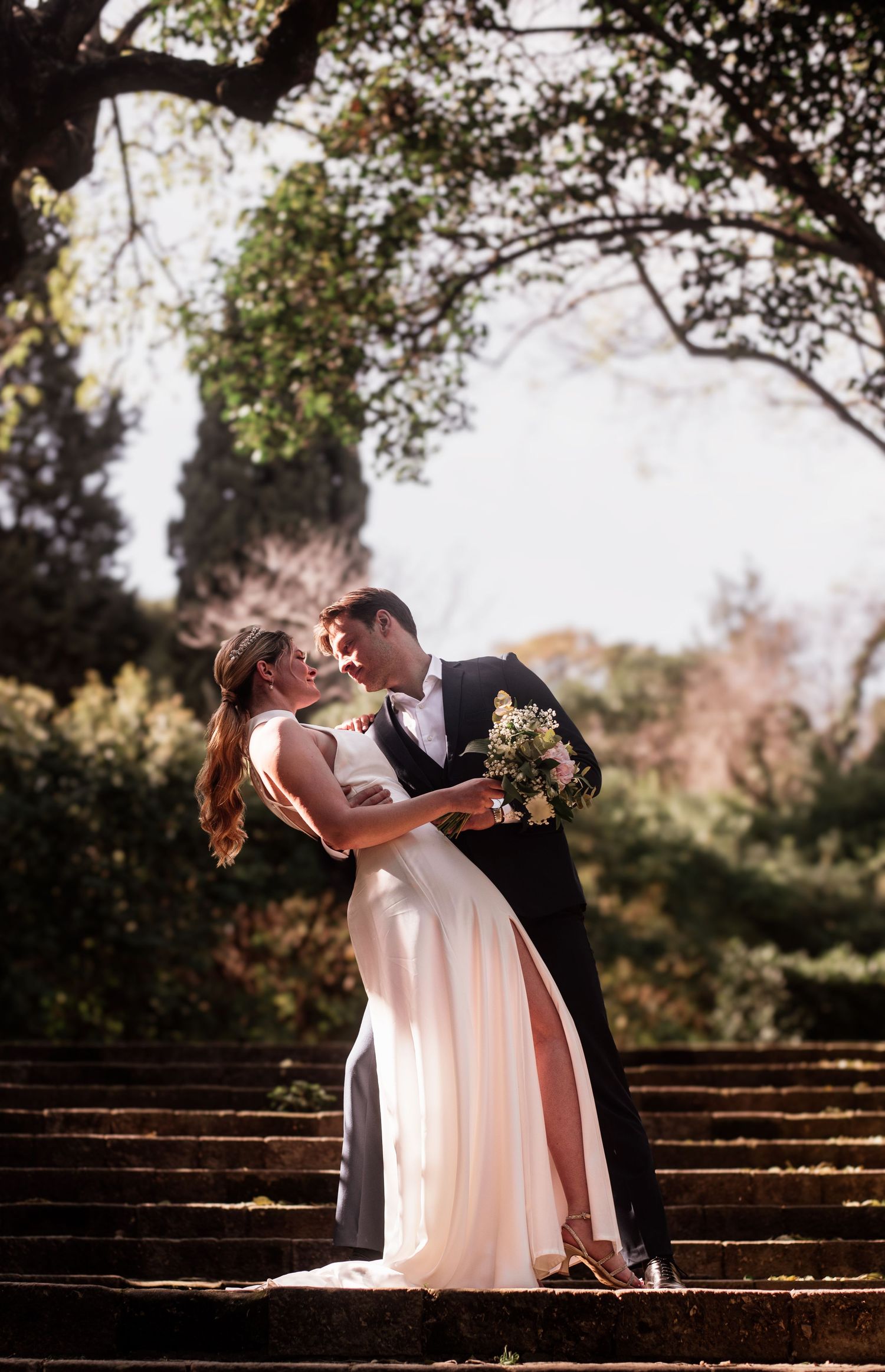 RECIEN CASADOS FOTOS REPORTAJE DE BODA