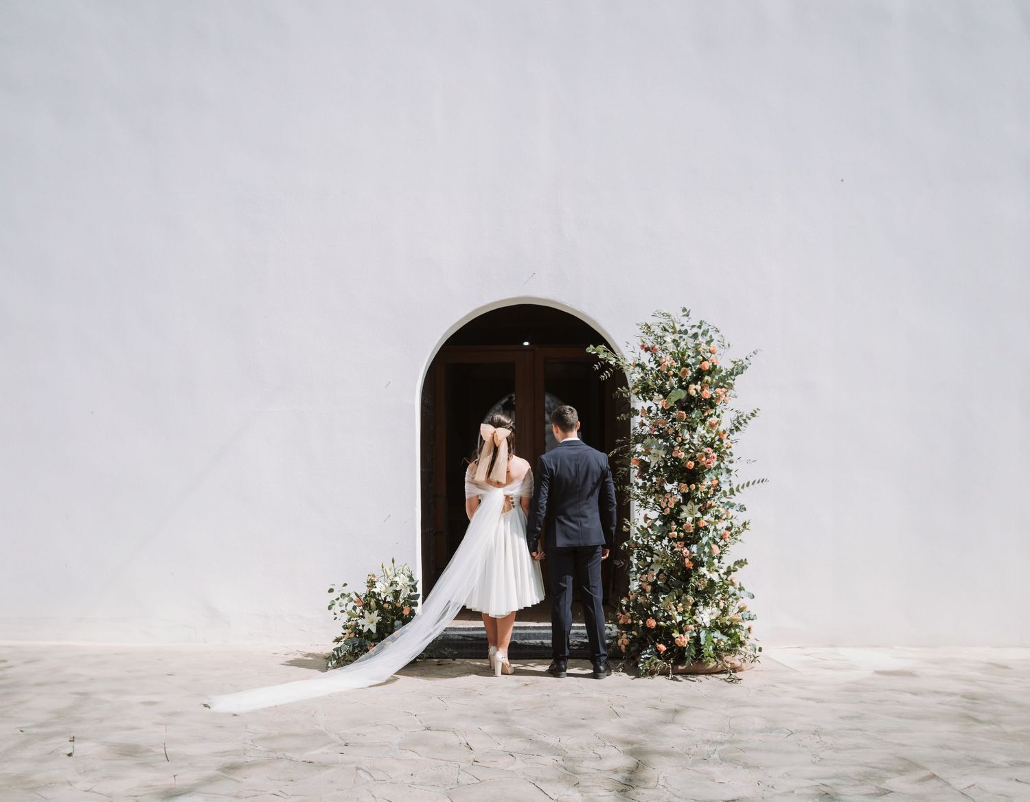 ENTRADA DE LA NOVIA BODA IBIZA