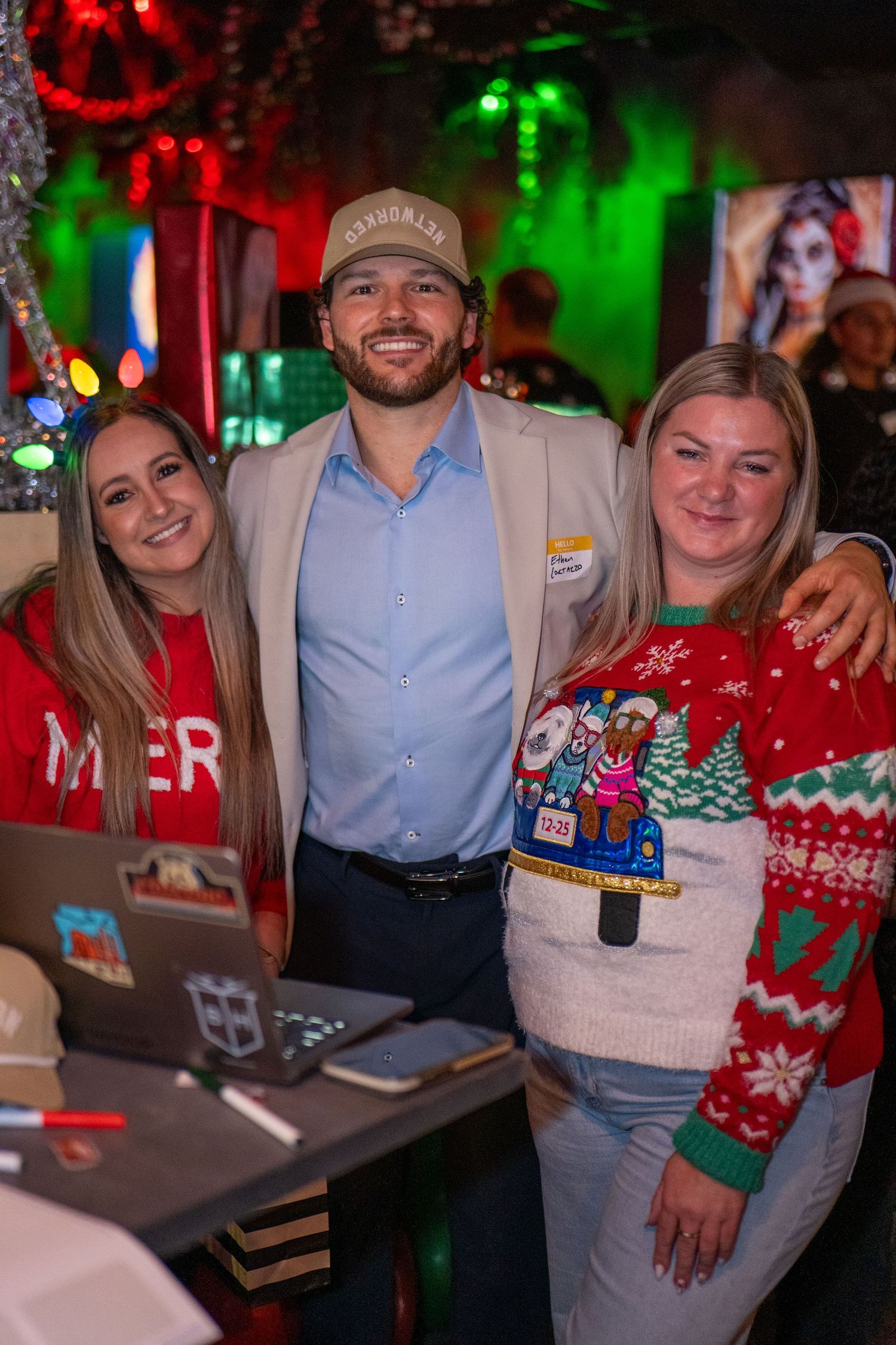 Personal Injury proffesionals attendees connecting at a corporate networking event, captured by Atlanta event photography services.