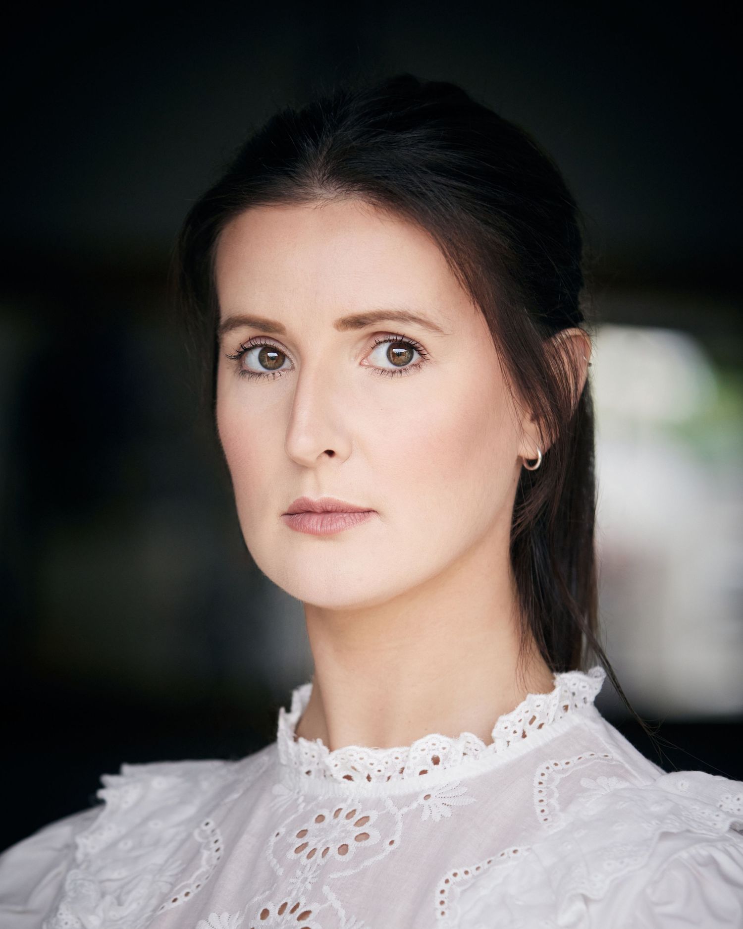 Cardiff-based headshot; period expression in natural light by Geraint Todd.