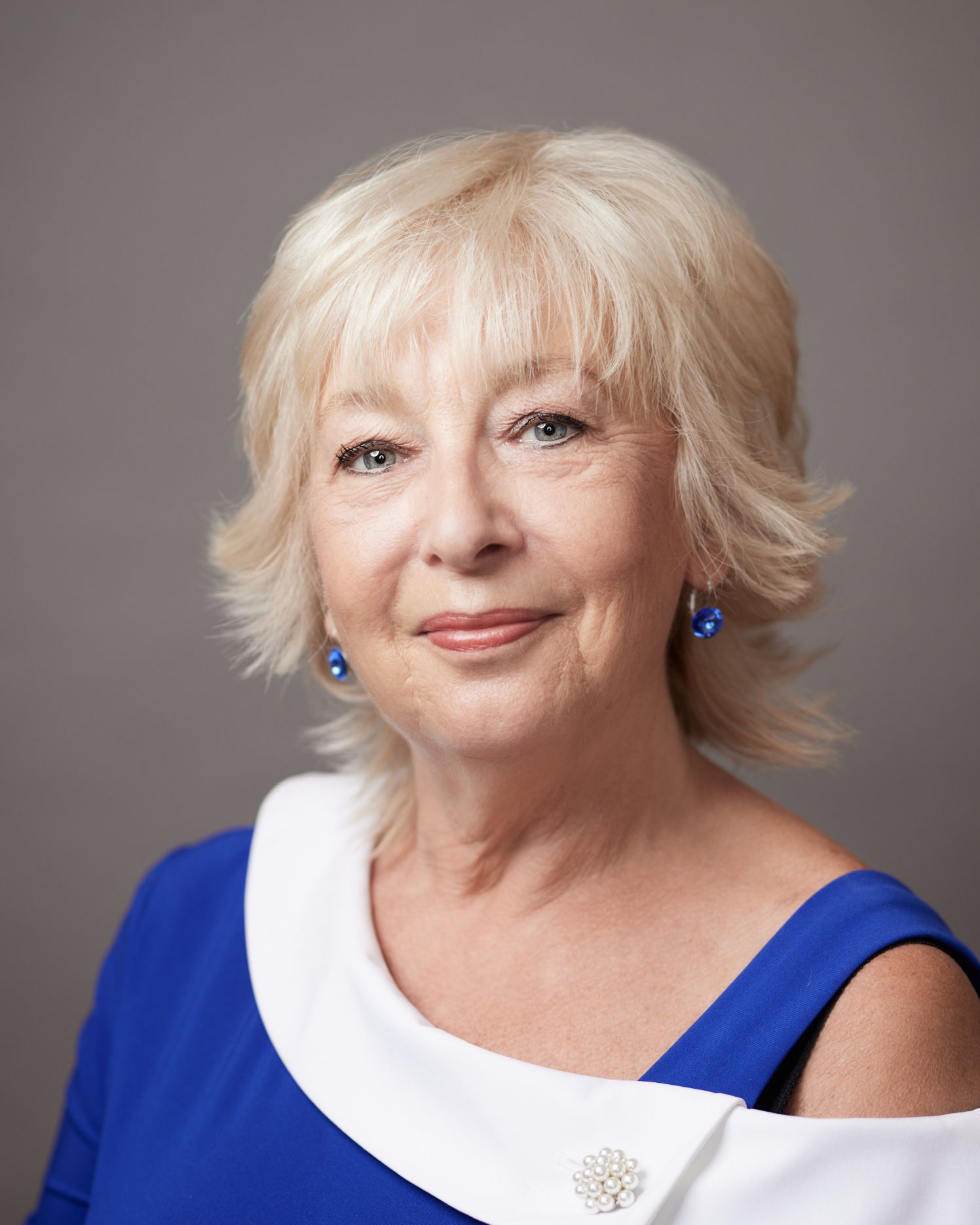 Authoritative business portrait for female executive in Wales.