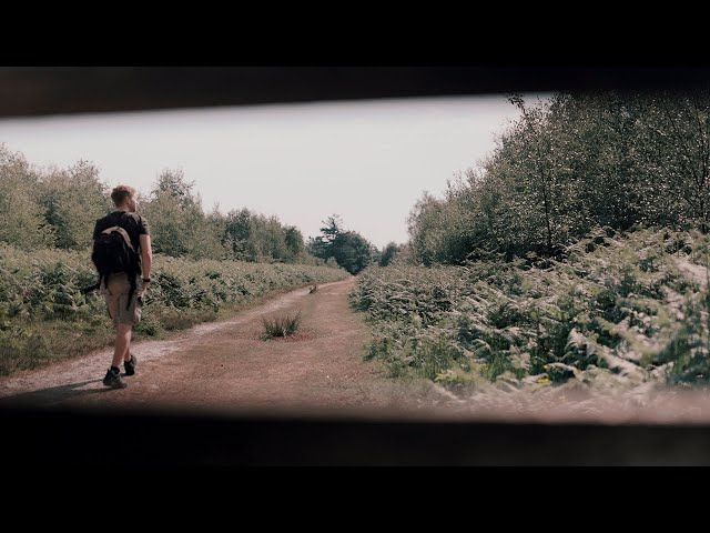 Creative director Geraint Todd exploring an orchard in South Wales.