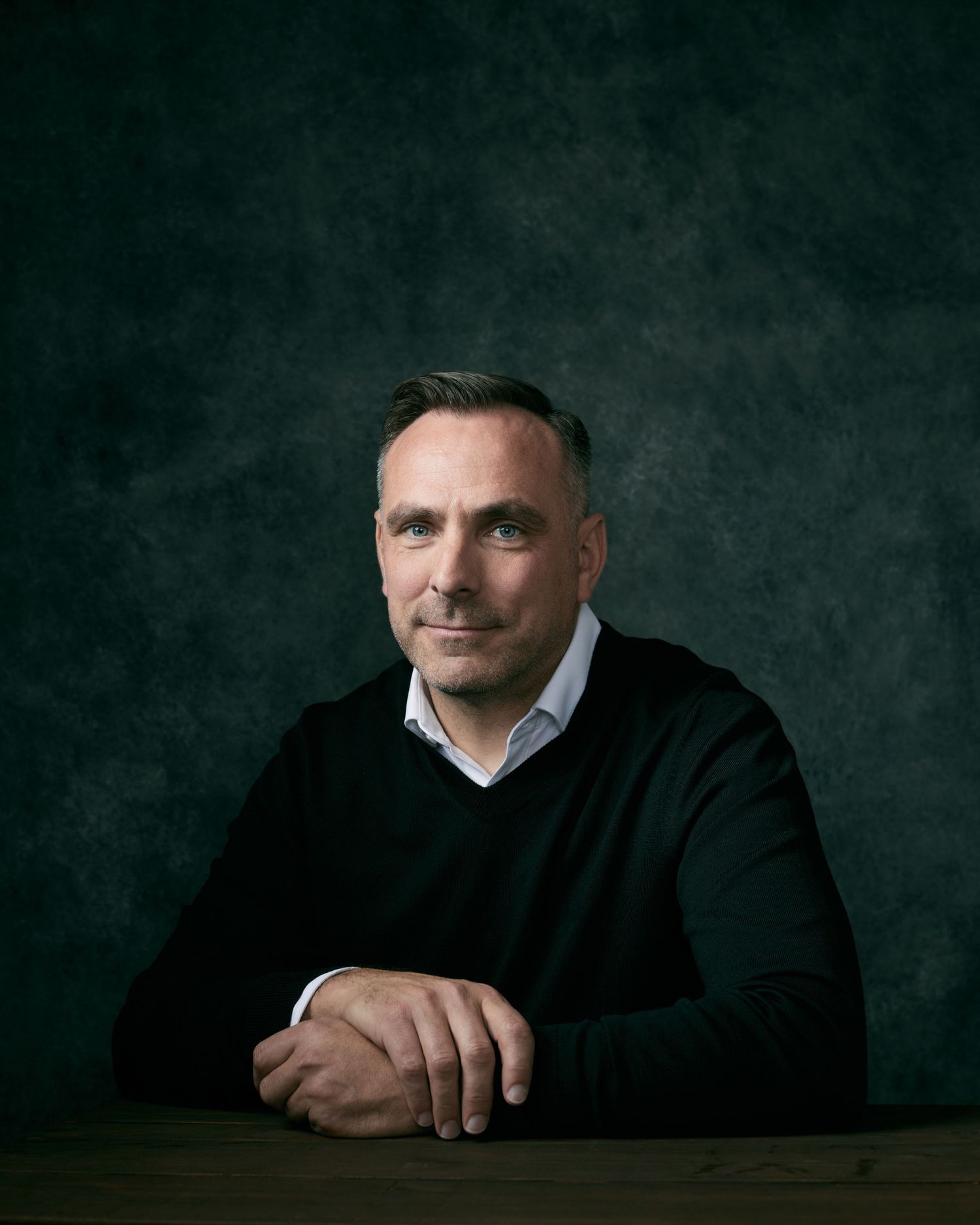 Professional LinkedIn headshot for a South Wales entrepreneur.