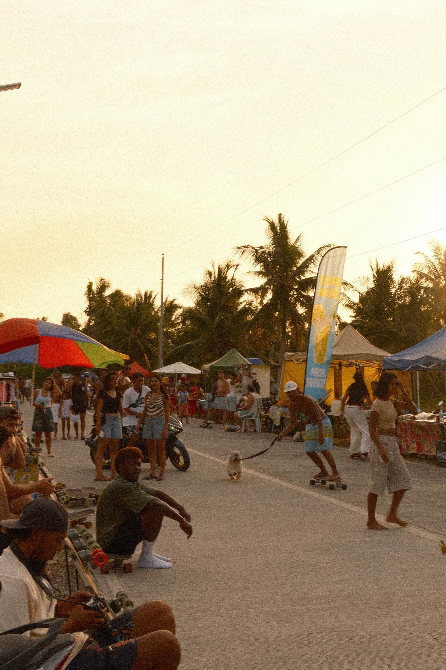 Travel photography capturing a tropical destination