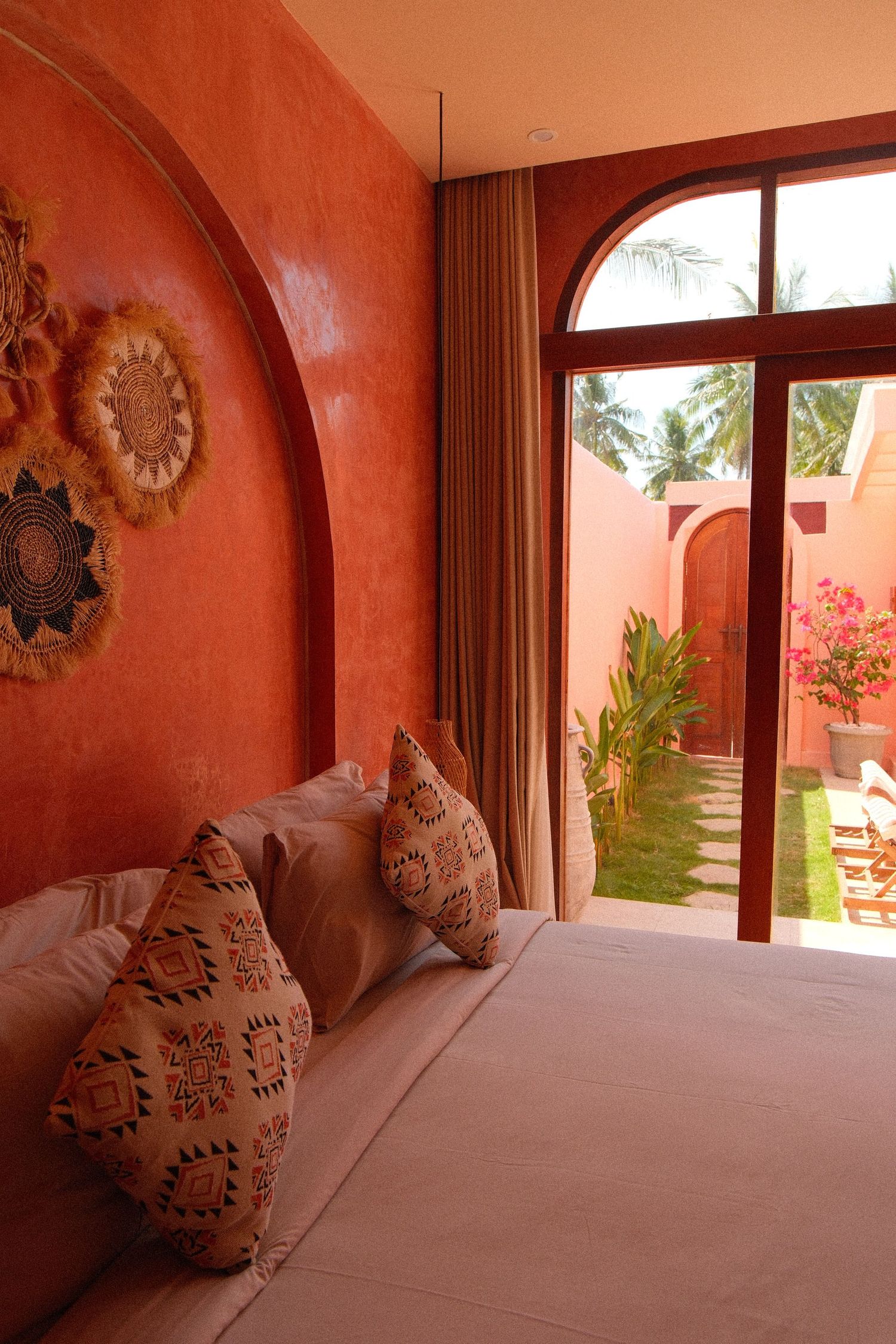 Boutique hotel interior captured by Daisy Petrow