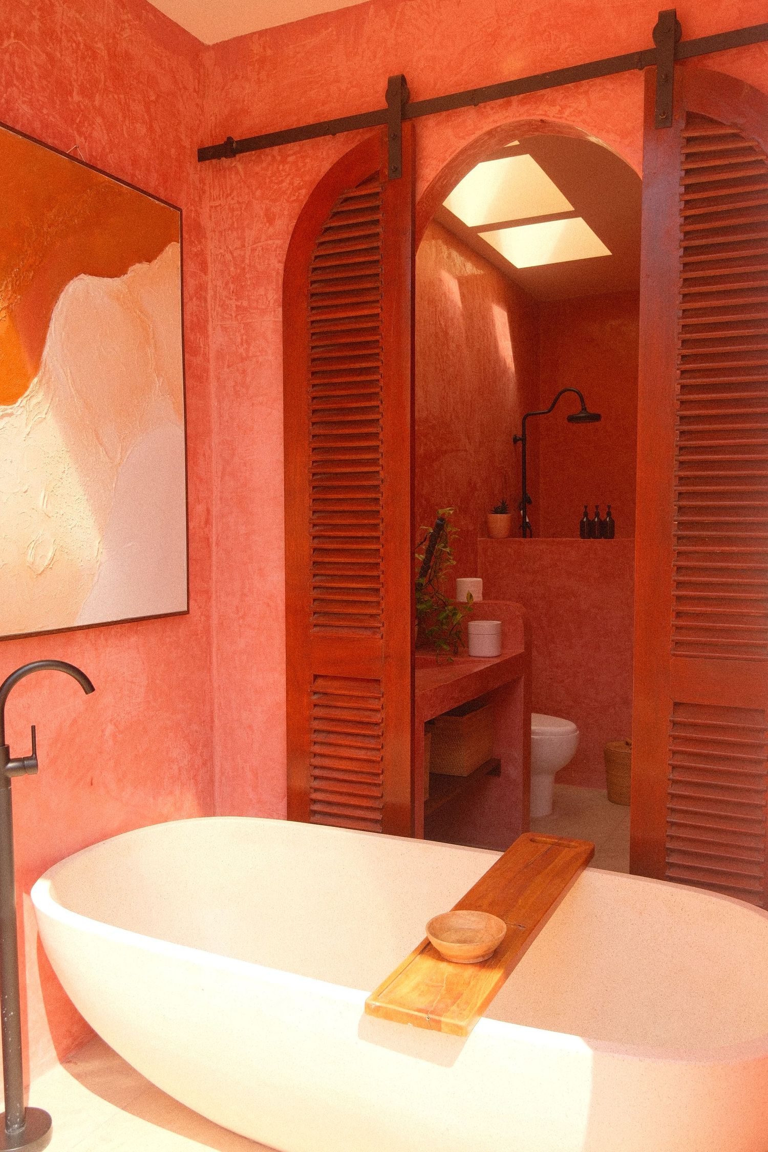 Boutique hotel interior captured by Daisy Petrow