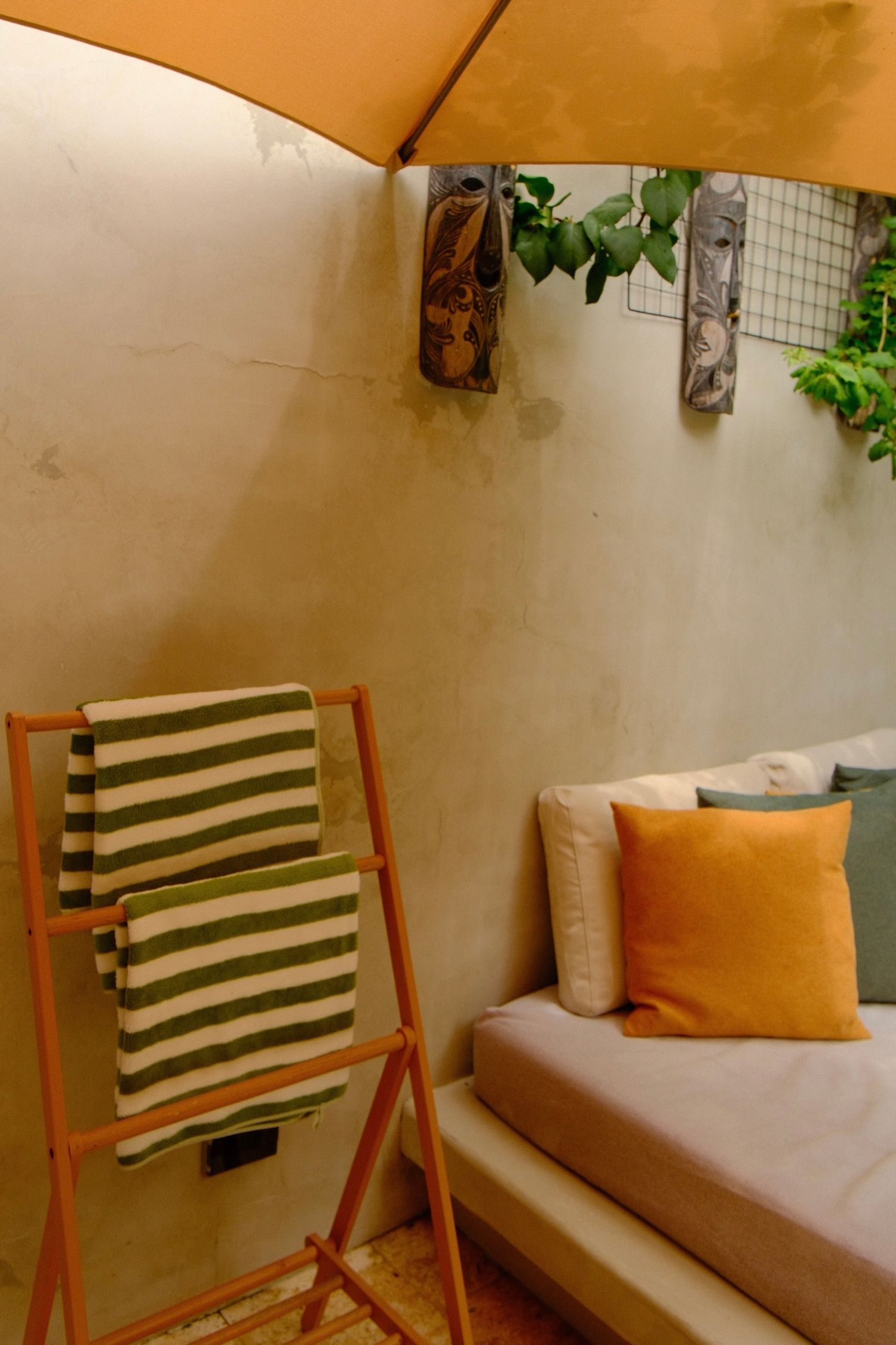 Boutique hotel interior captured by Daisy Petrow