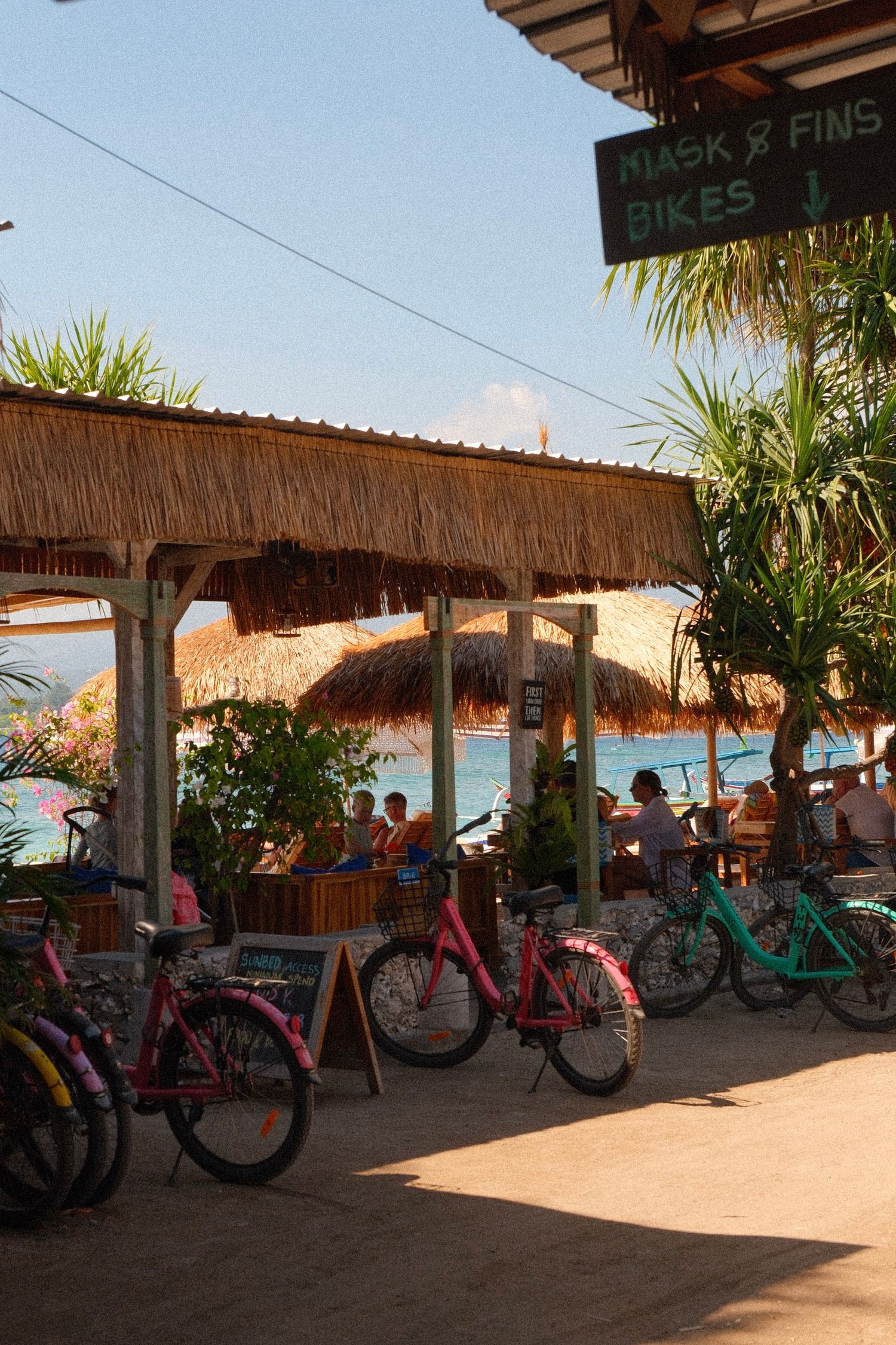 Travel photography capturing a tropical destination