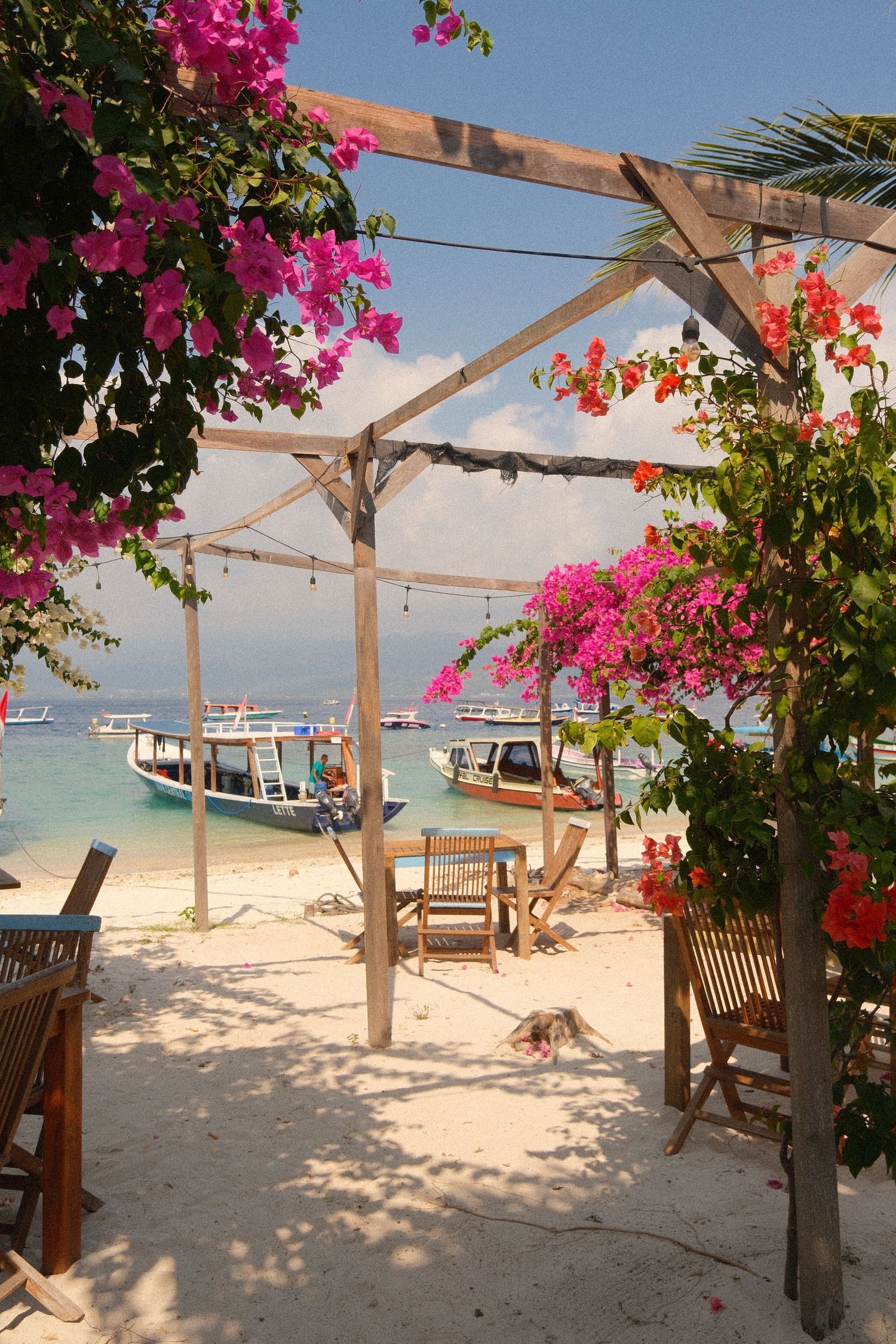 Travel photography capturing a tropical destination