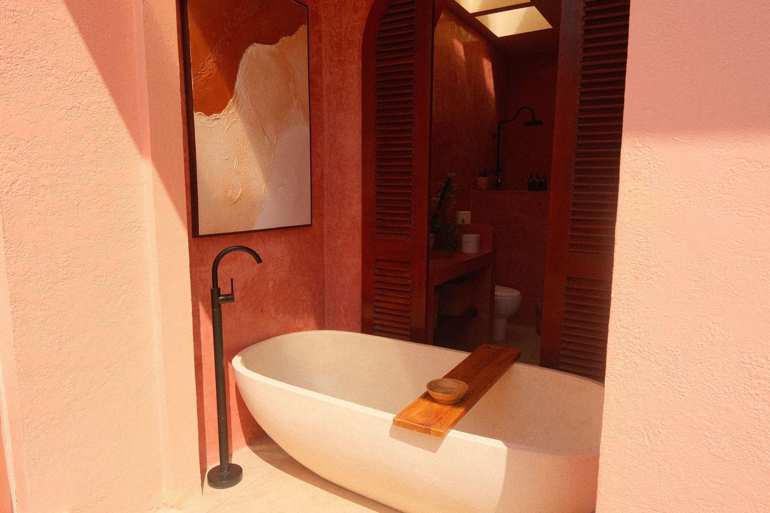 Boutique hotel interior captured by Daisy Petrow