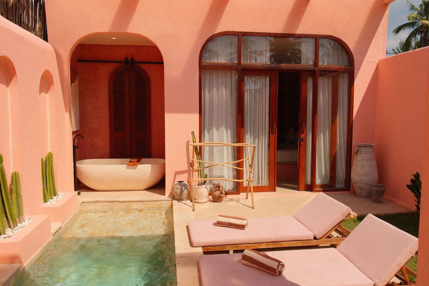 Boutique hotel interior captured by Daisy Petrow
