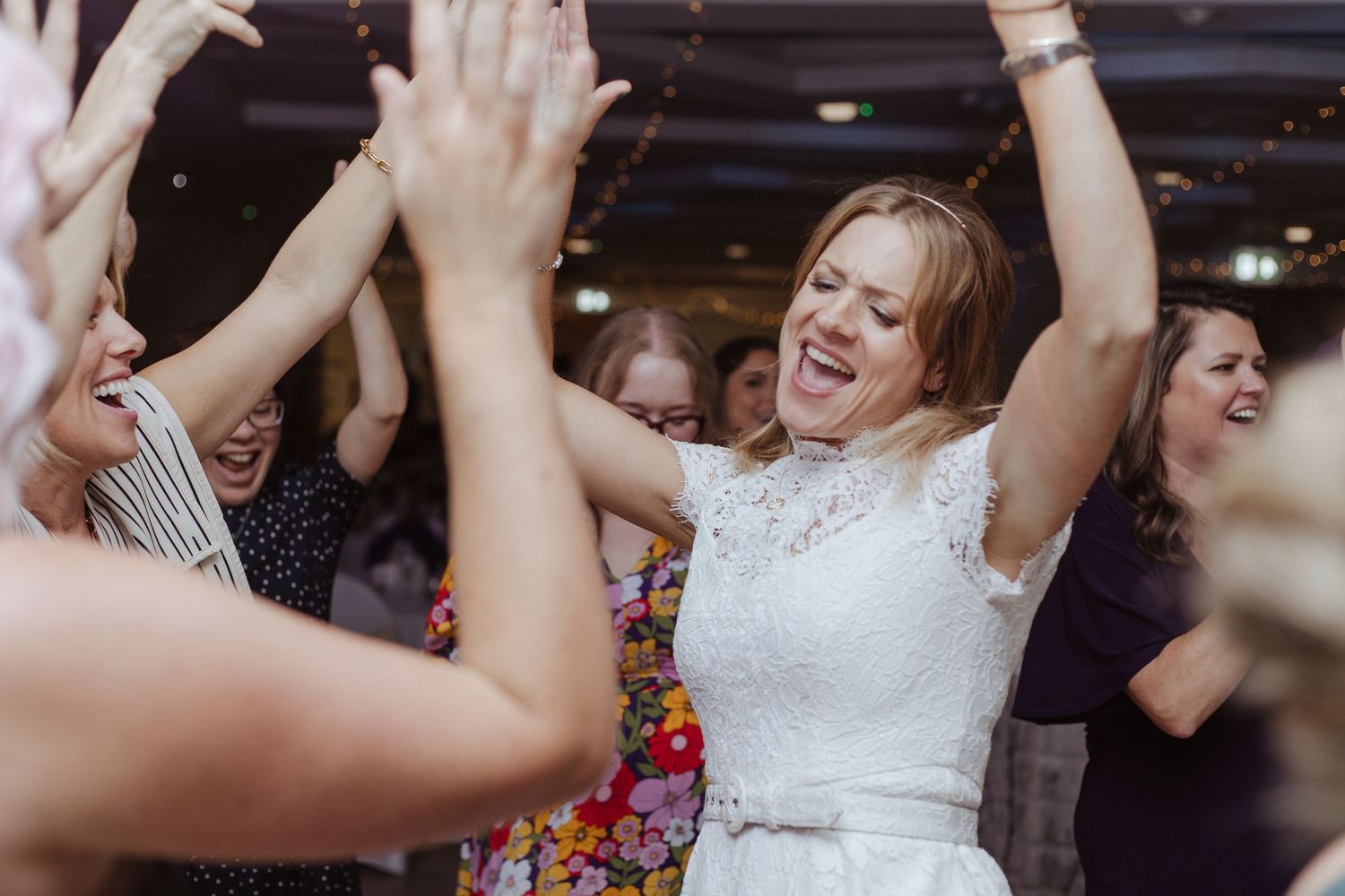bride dancing