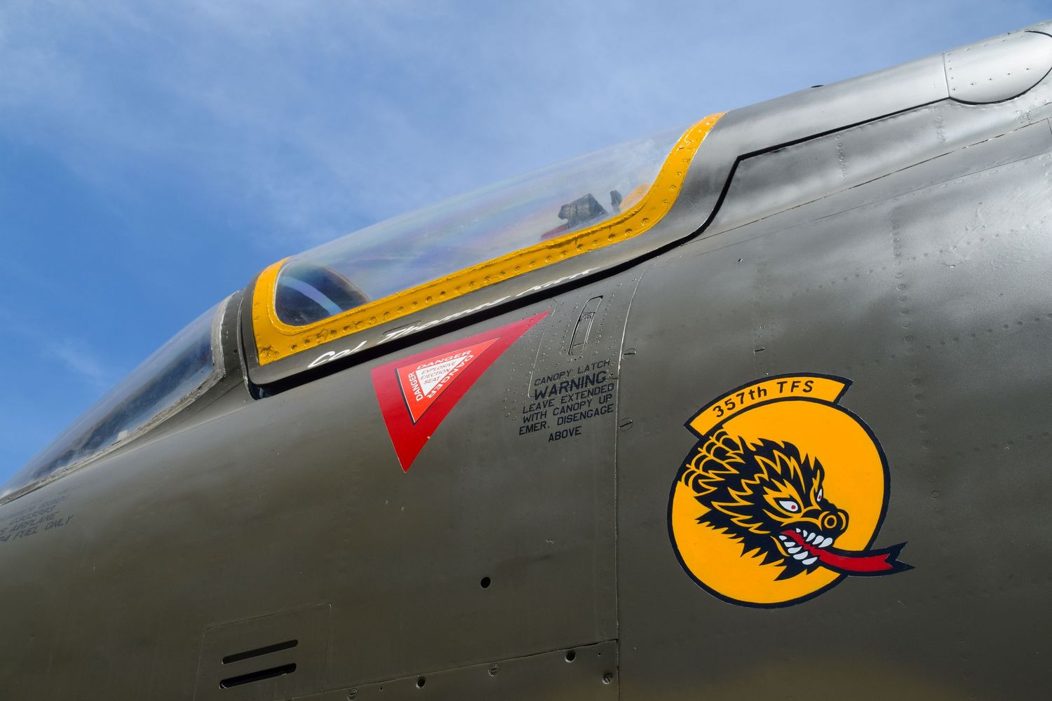 F-105 with 357th Fighter Squadron