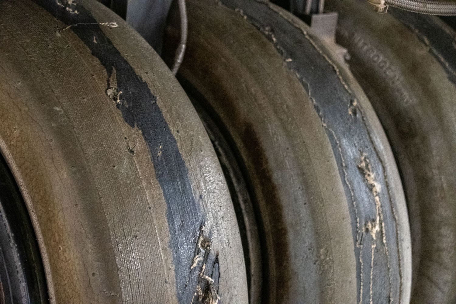 B-36 bald tires