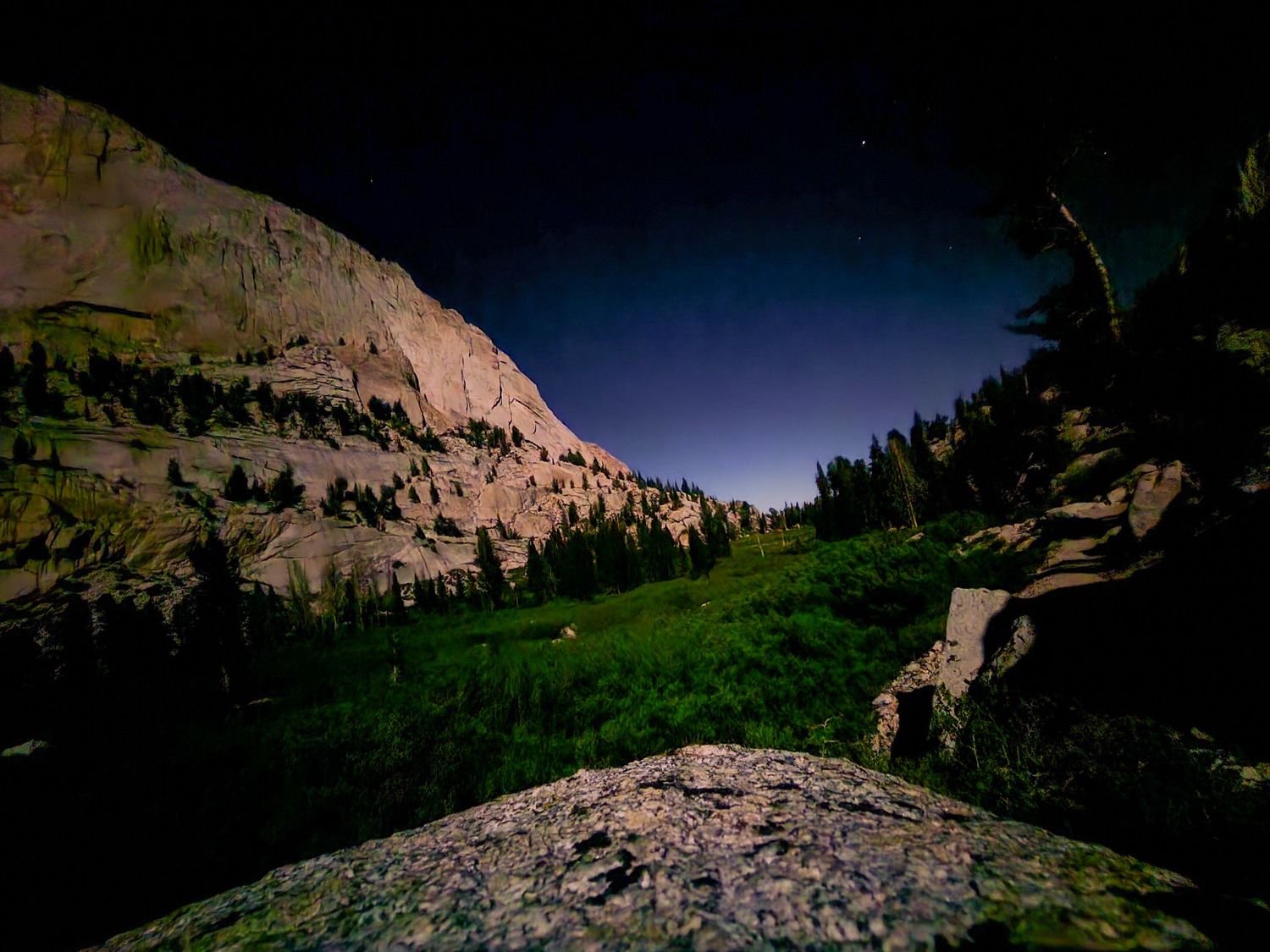 Mt. Whitney at dawn.