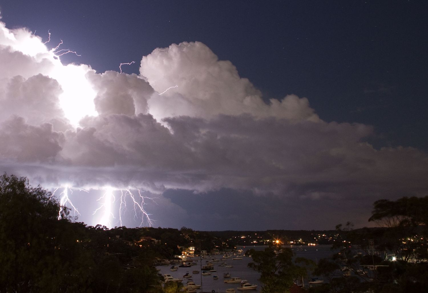 Thunderstorm over the Hacking River NSW