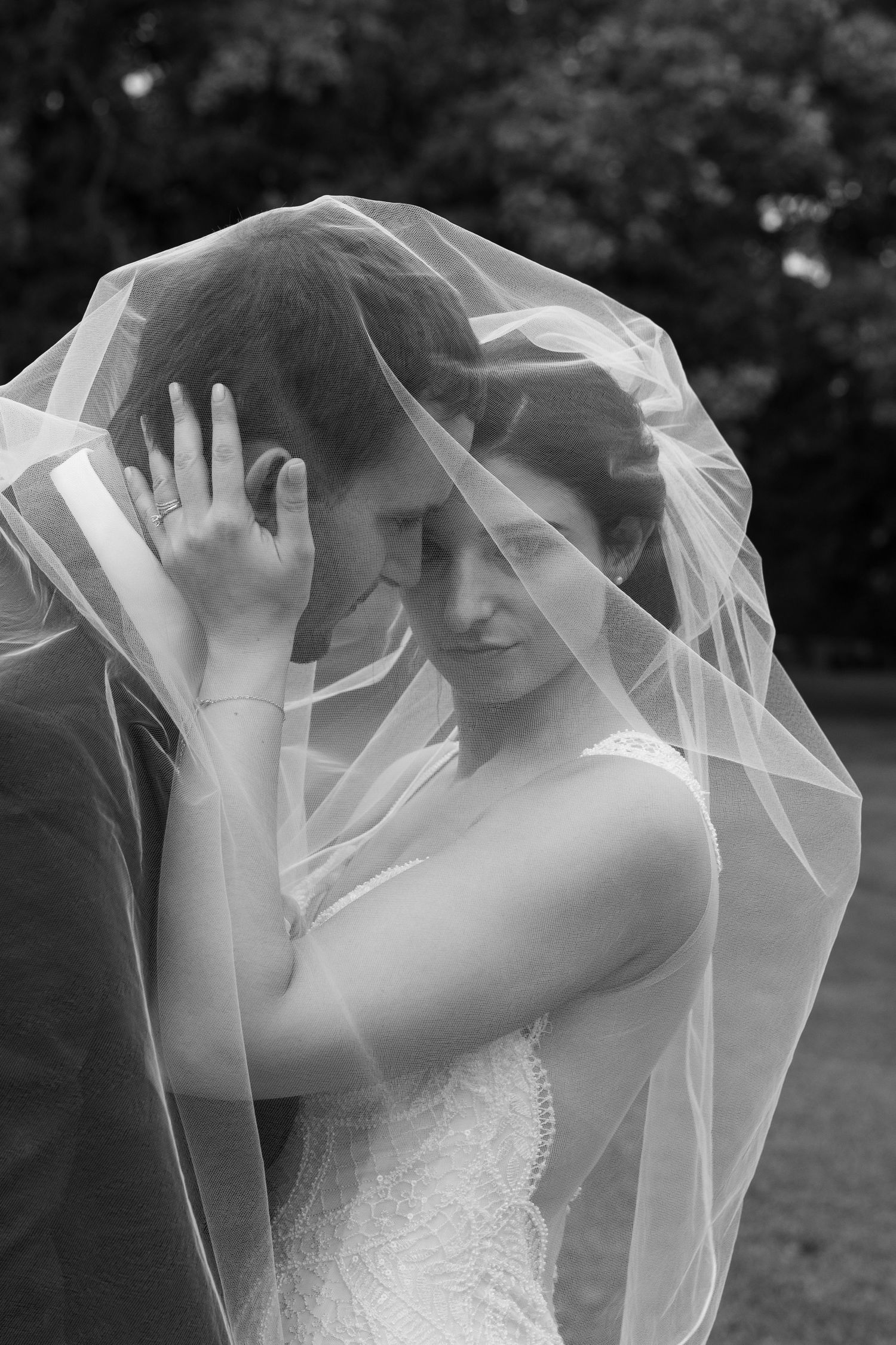 Editorial portrait of couple at Waldorf Astoria wedding venue, captured by a luxury Chicago wedding photographer in documentary style.