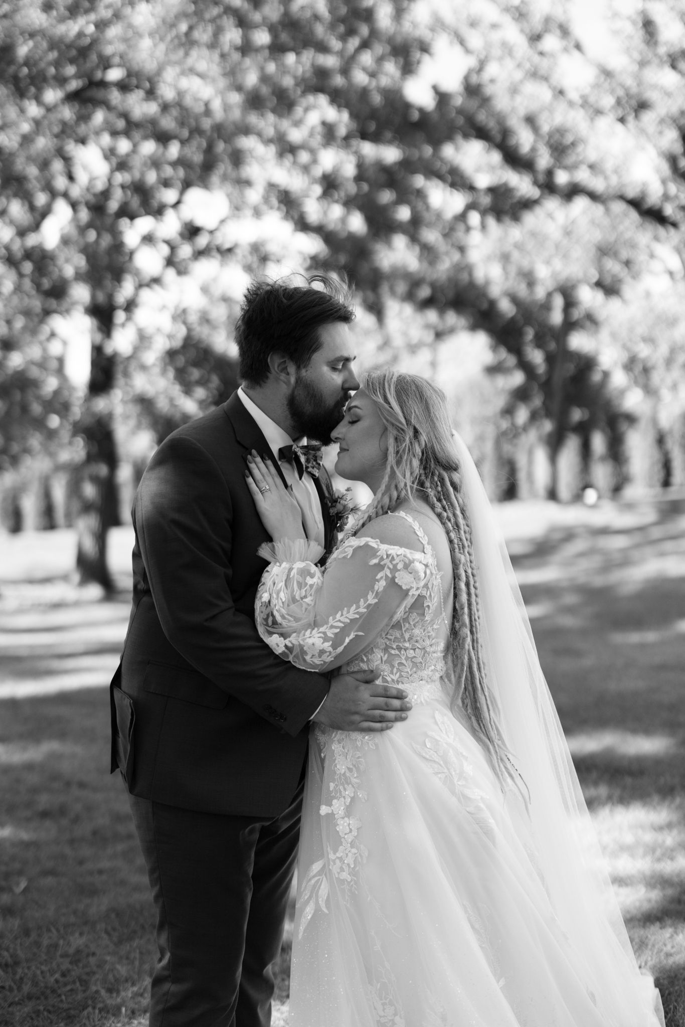 Portrait of couple embracing, captured by a luxury Chicago wedding photographer specializing in documentary - editorial wedding photography.