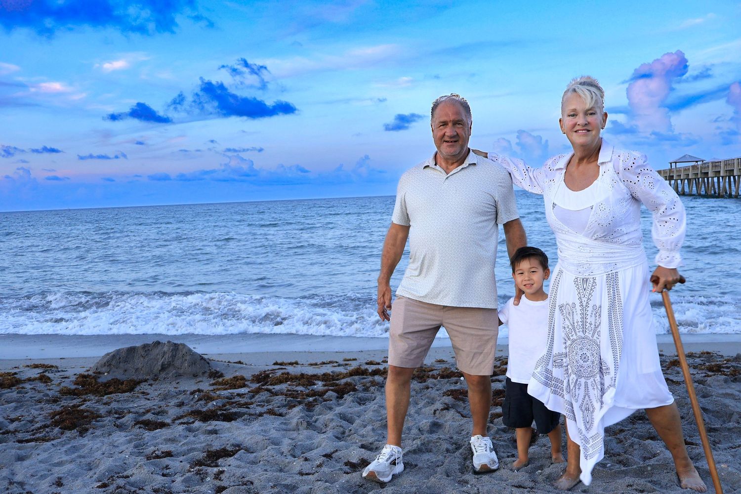 family beach photography