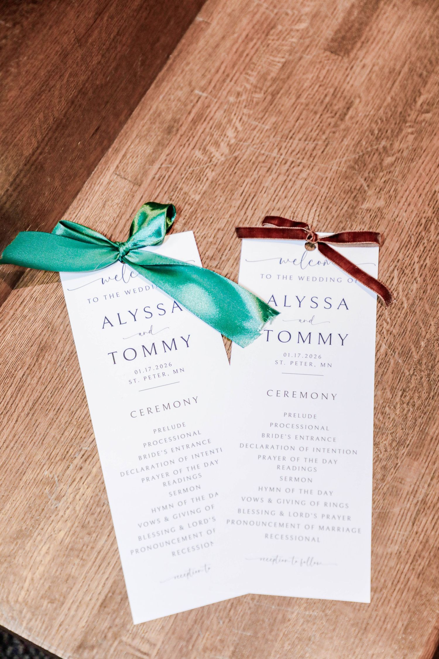 Tommy & Alyssa wedding
