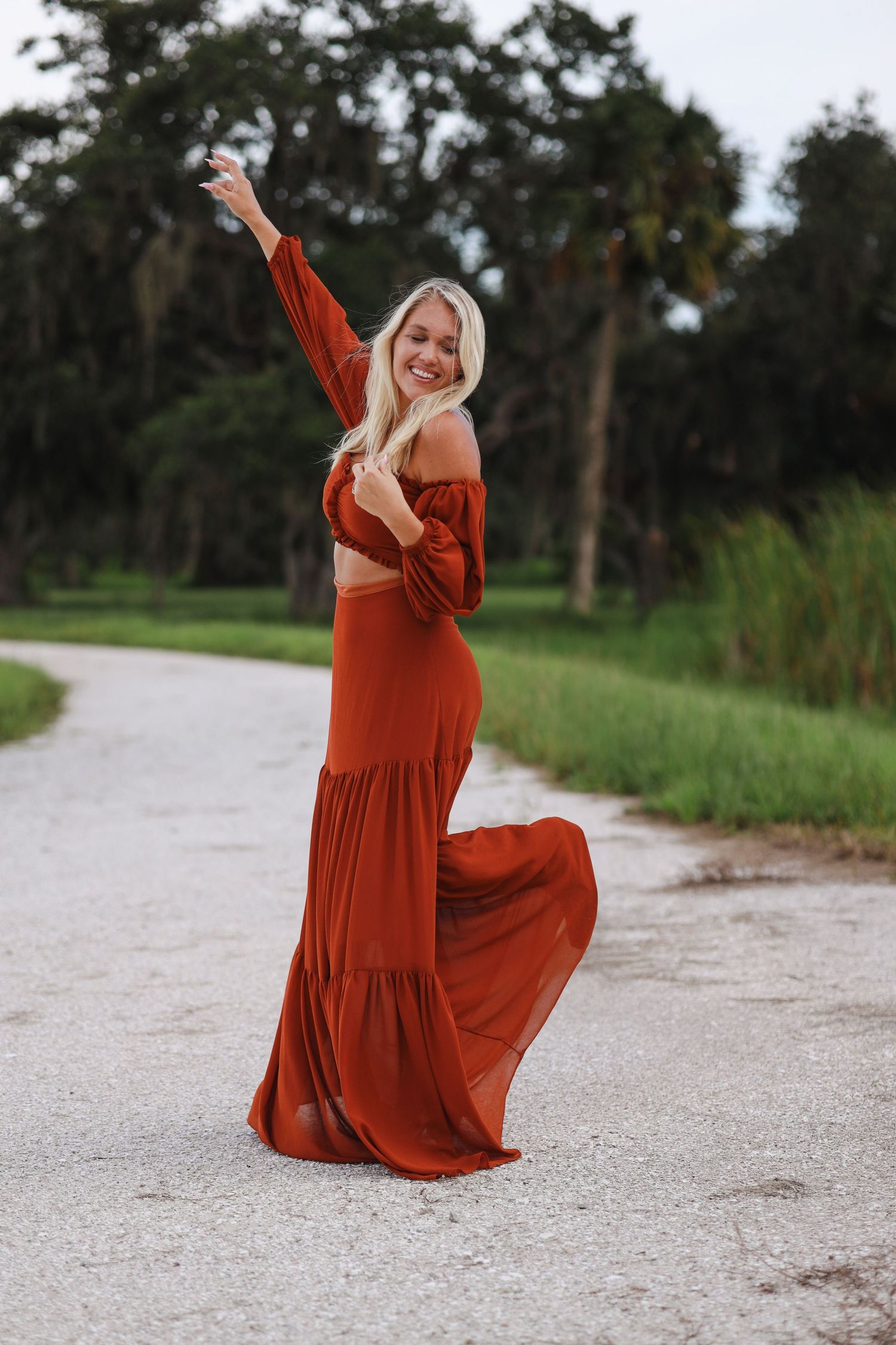 Portrait photography session in Okeechobee, Florida capturing natural light outdoor portraits